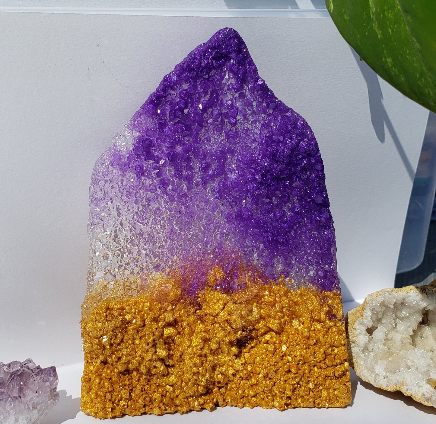 Druzy crystal tower