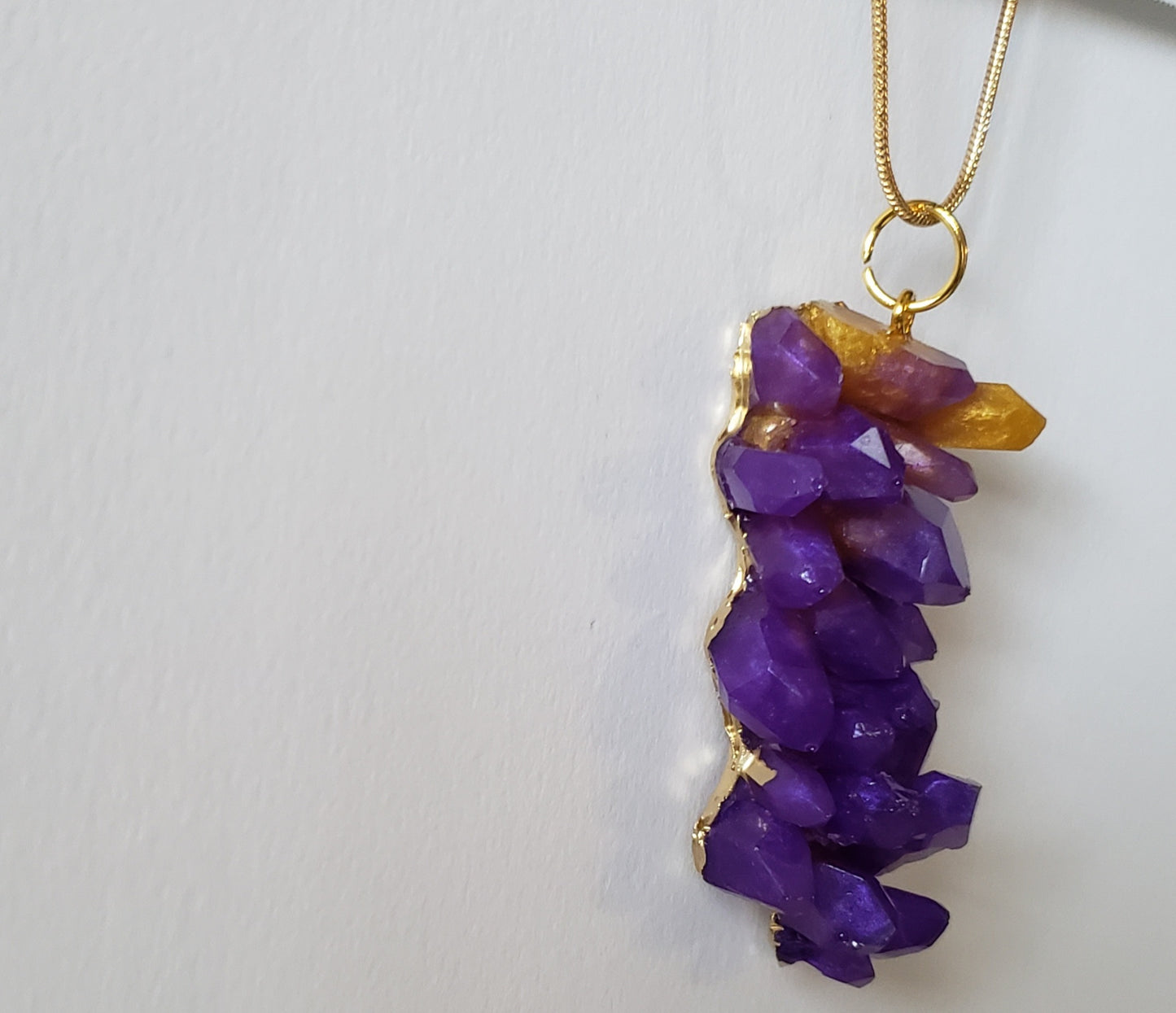 Crystal Cluster Necklace