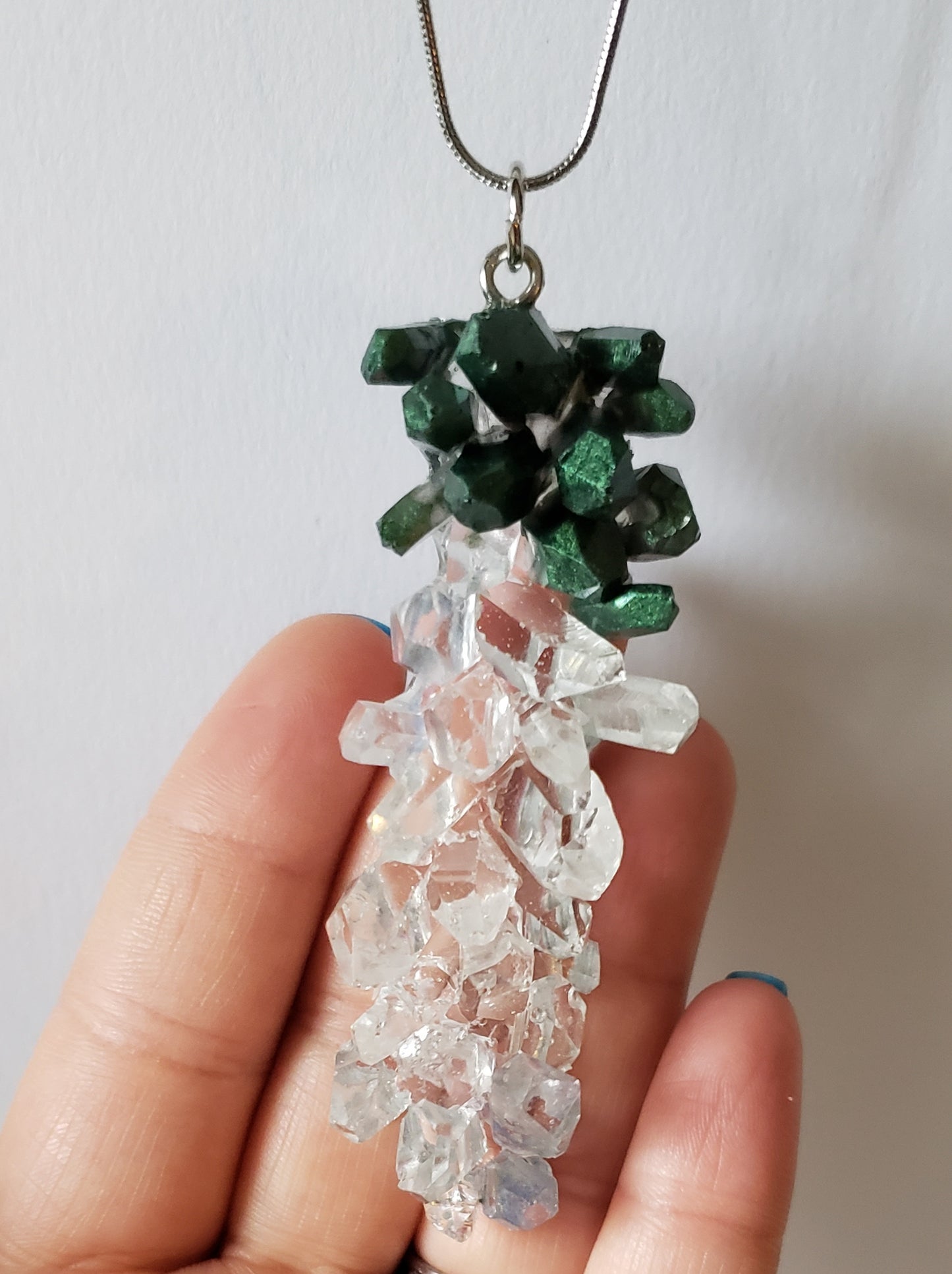 Crystal Cluster Necklace