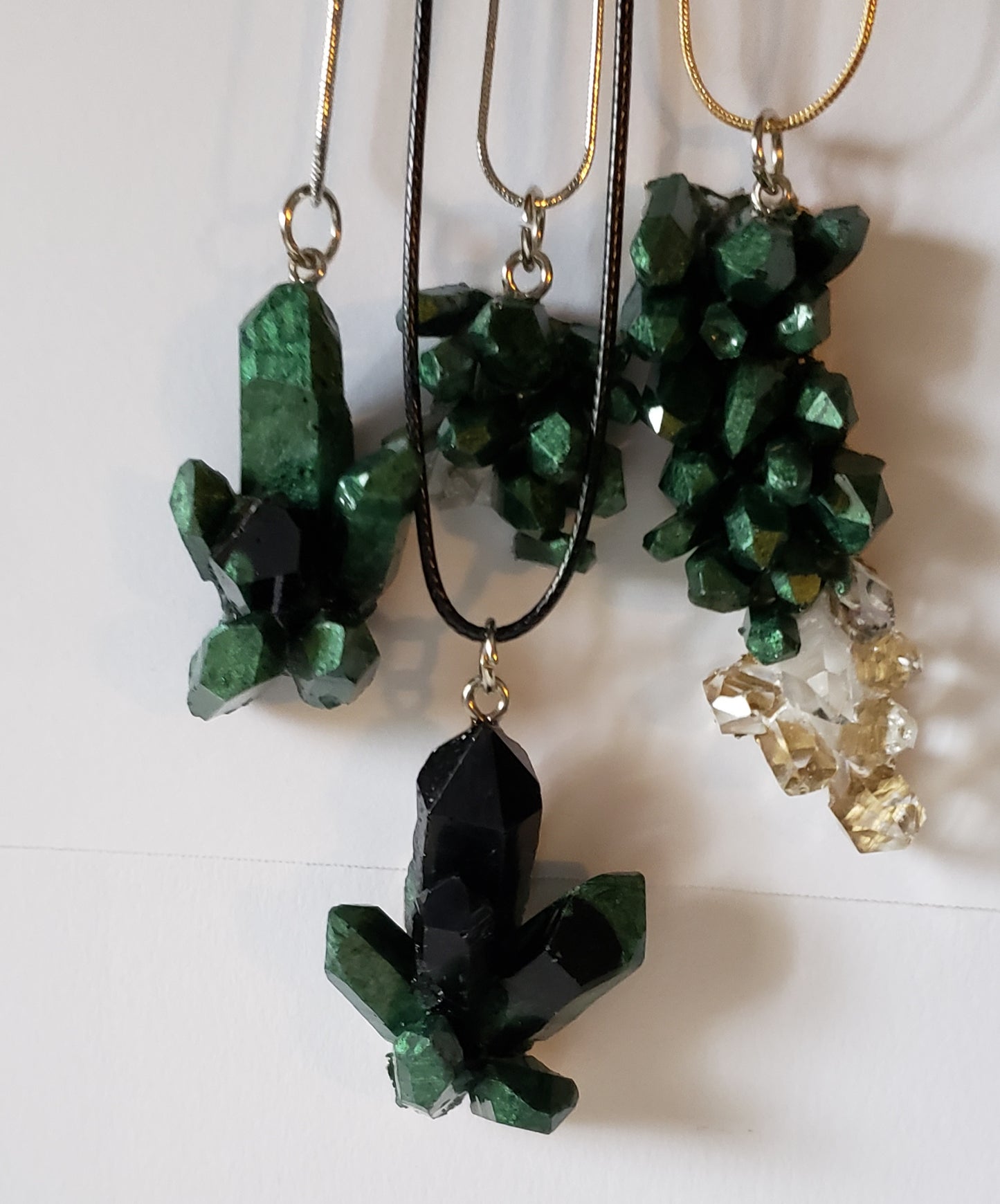 Crystal Cluster Necklace