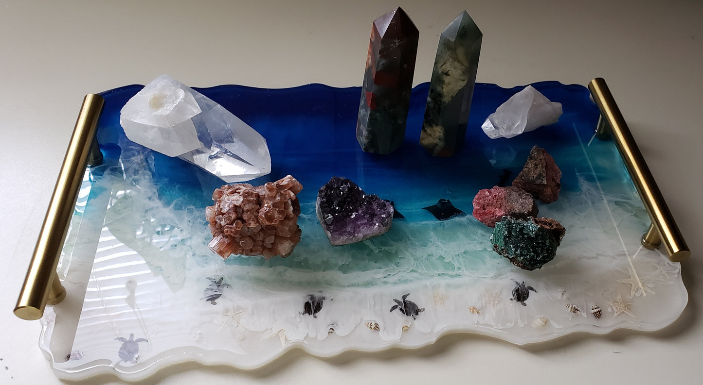 Sea Scape Trays