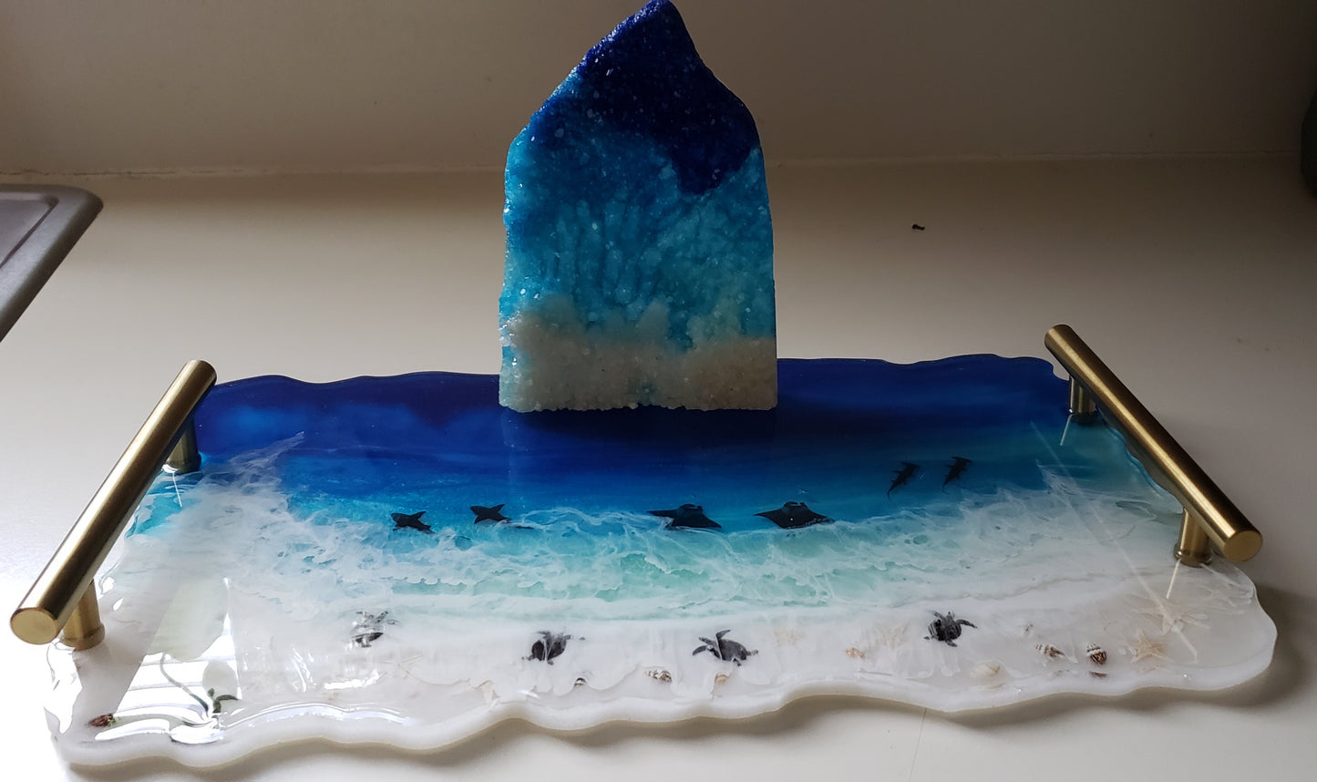 Sea Scape Trays