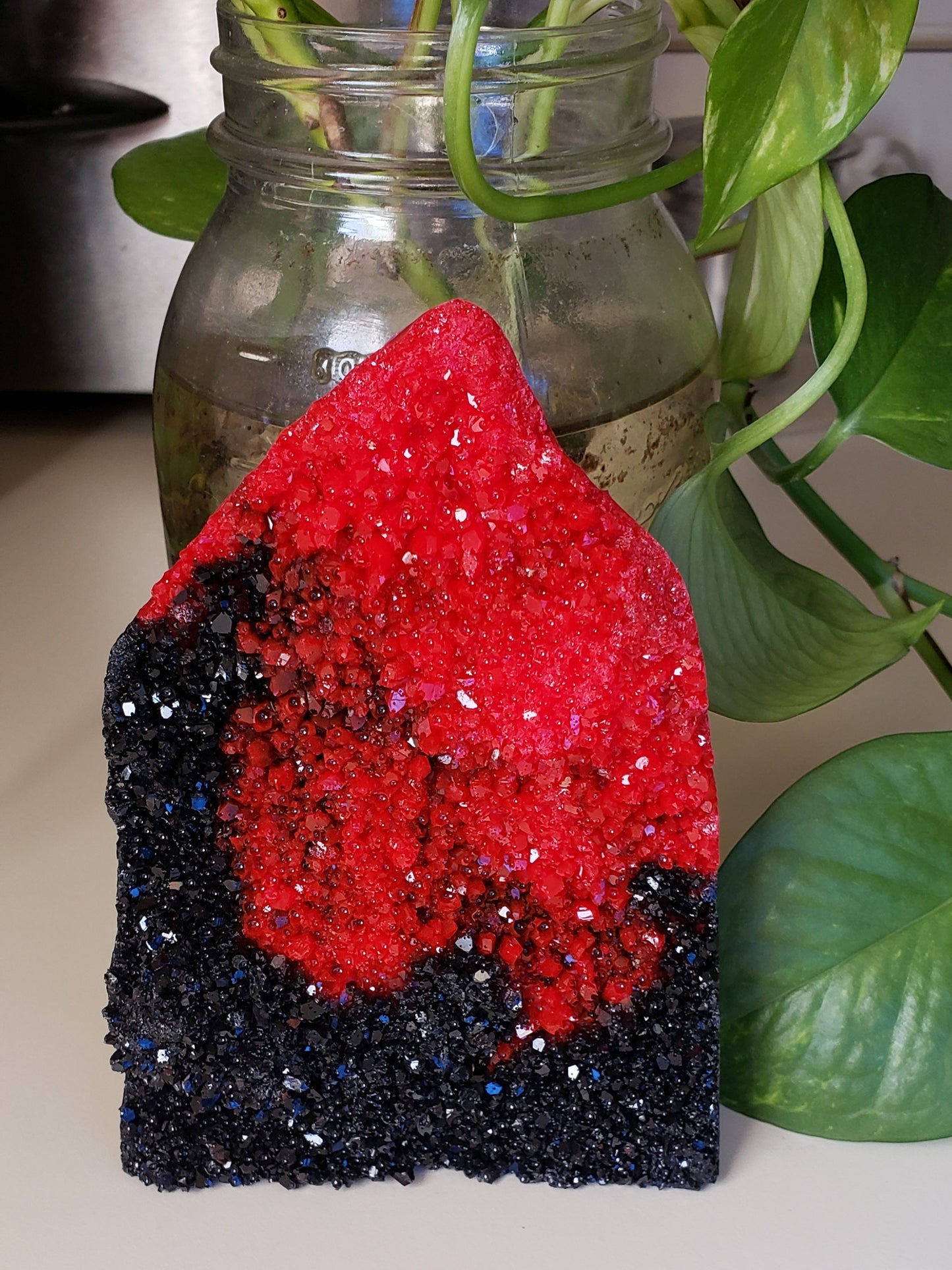 Druzy crystal tower