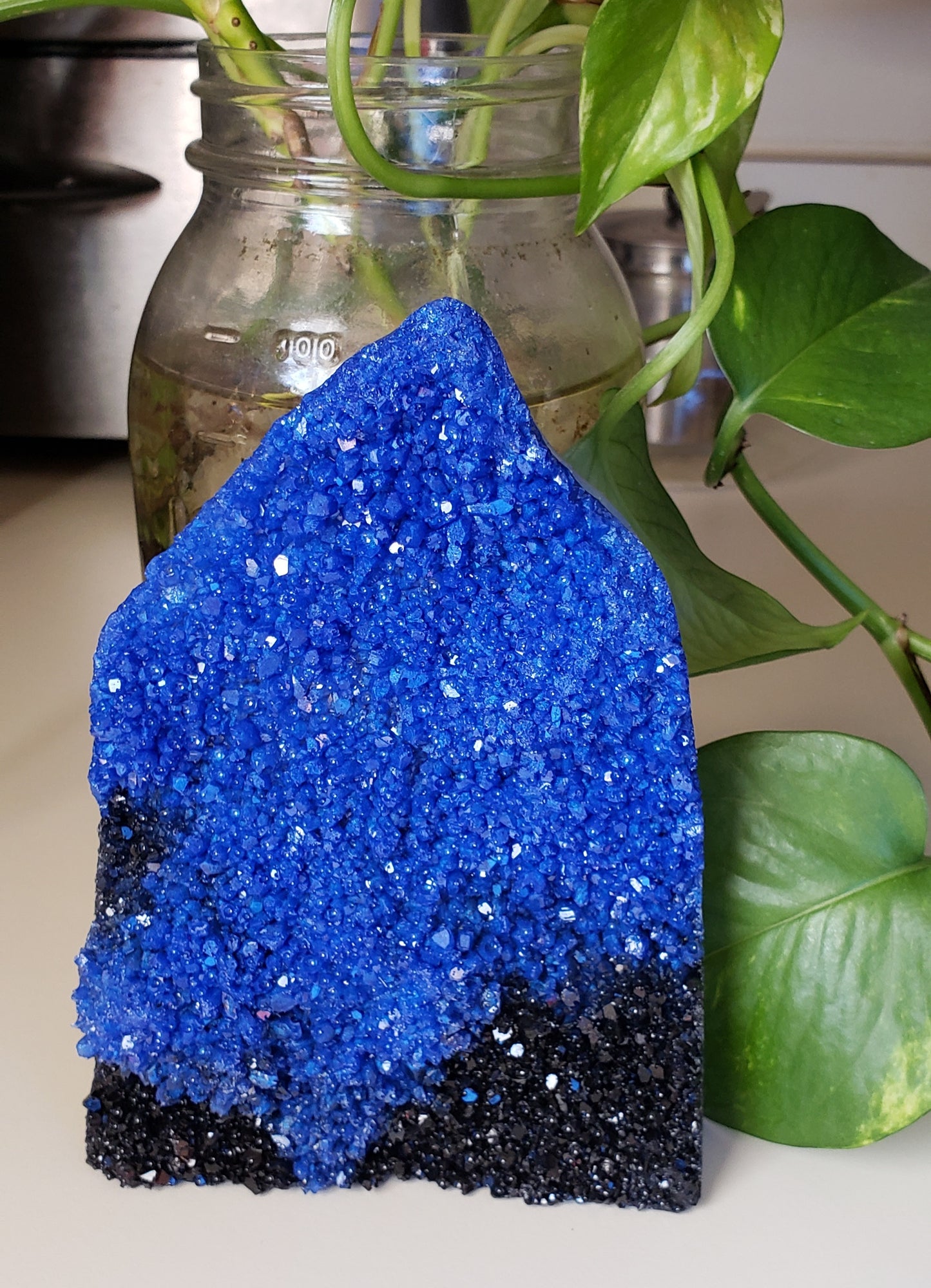 Druzy crystal tower