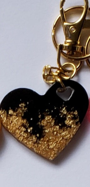 Heart keychains