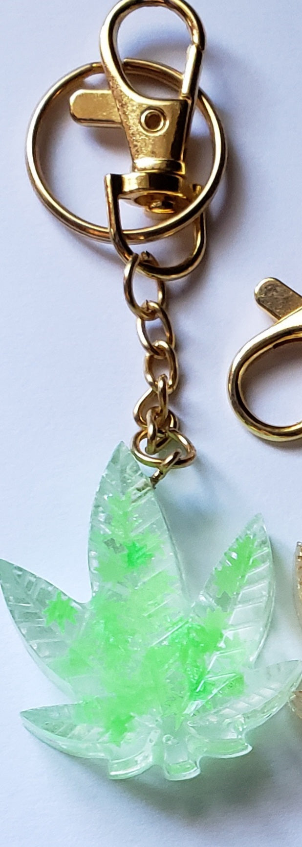 Leaf Keychain