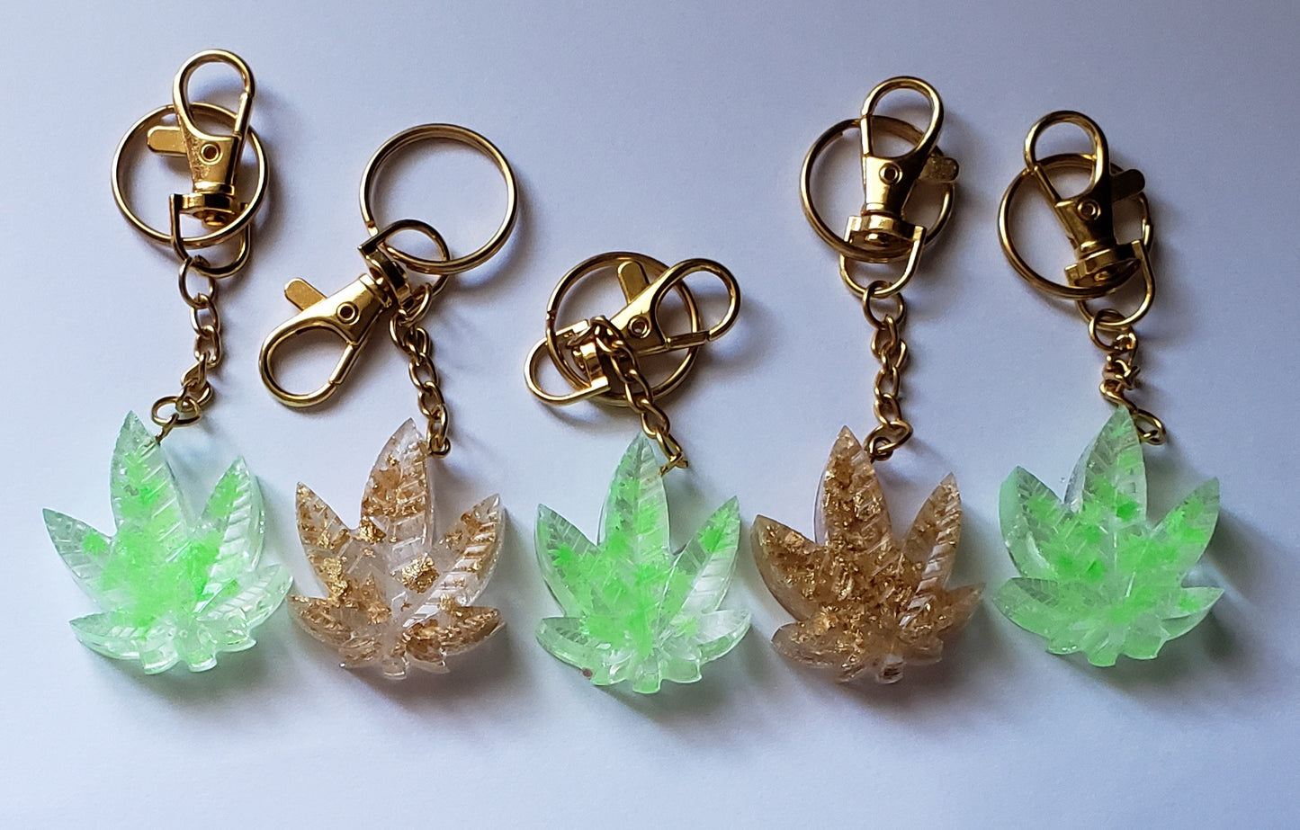 Leaf Keychain