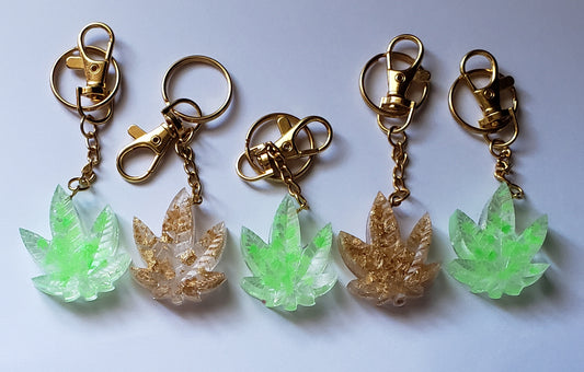 Leaf Keychain