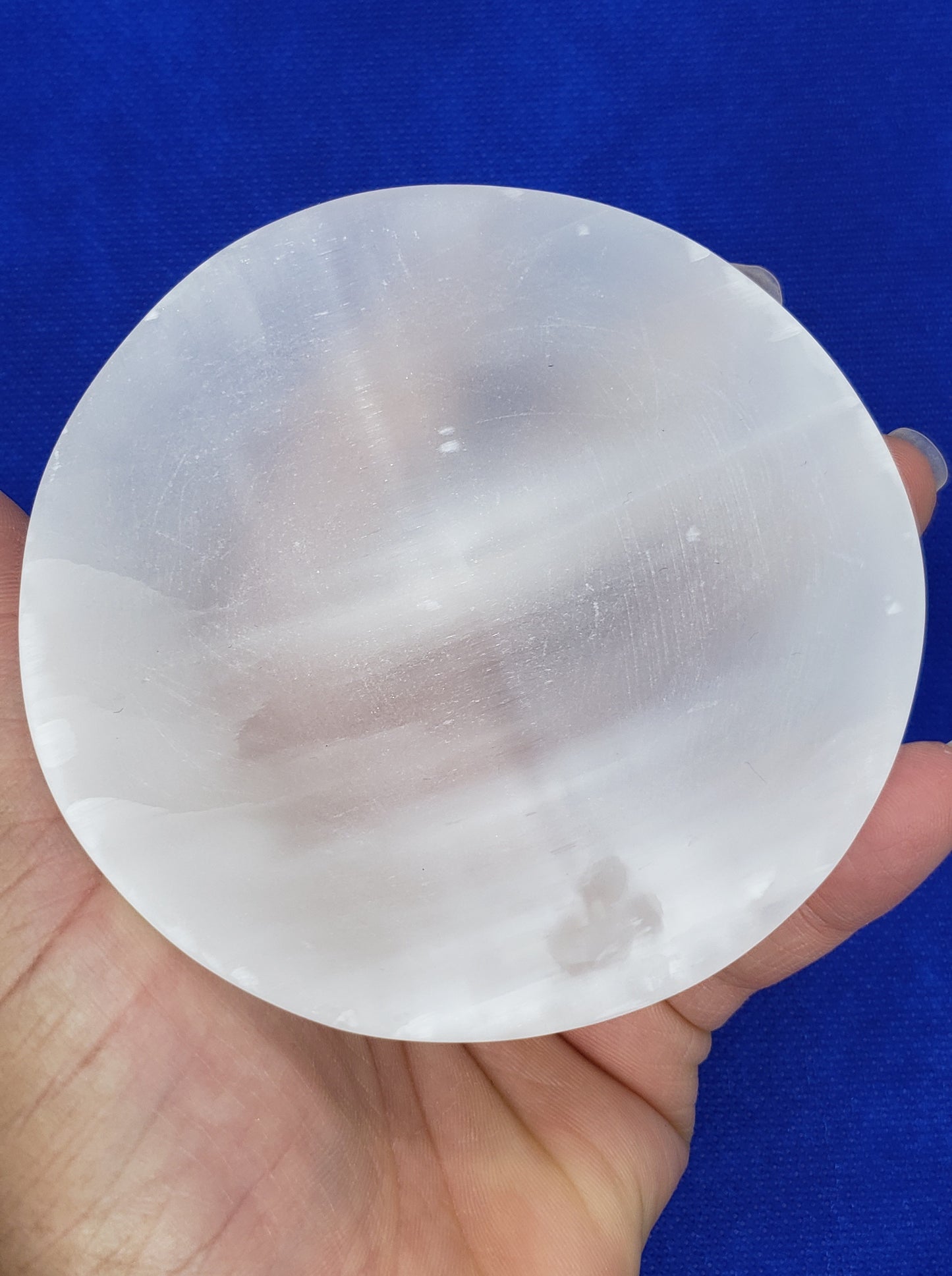 Selenite bowl