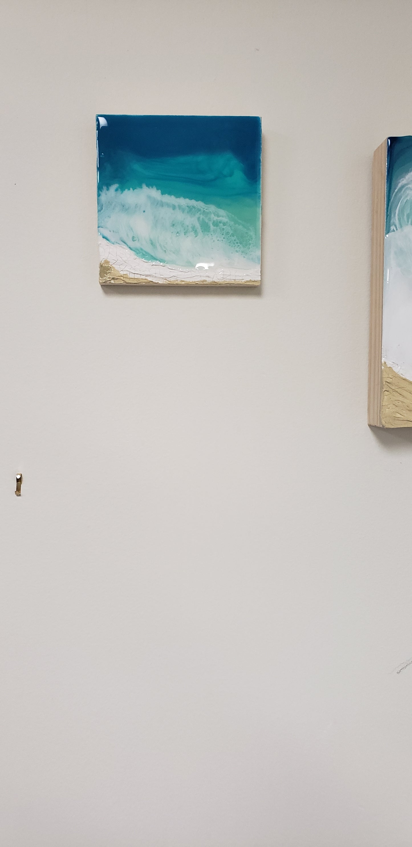 Beach/ocean Resin wall art