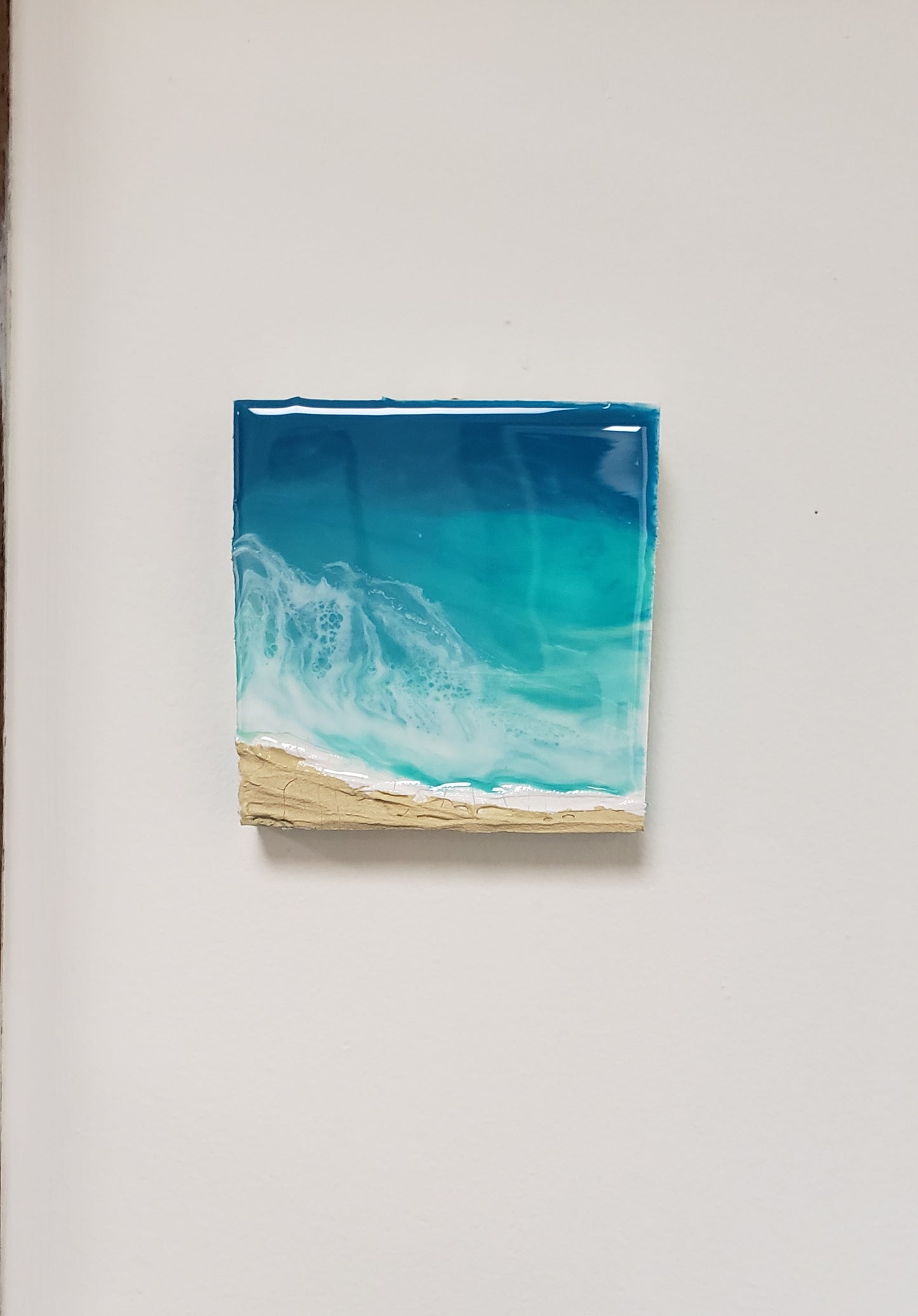 Beach/ocean Resin wall art