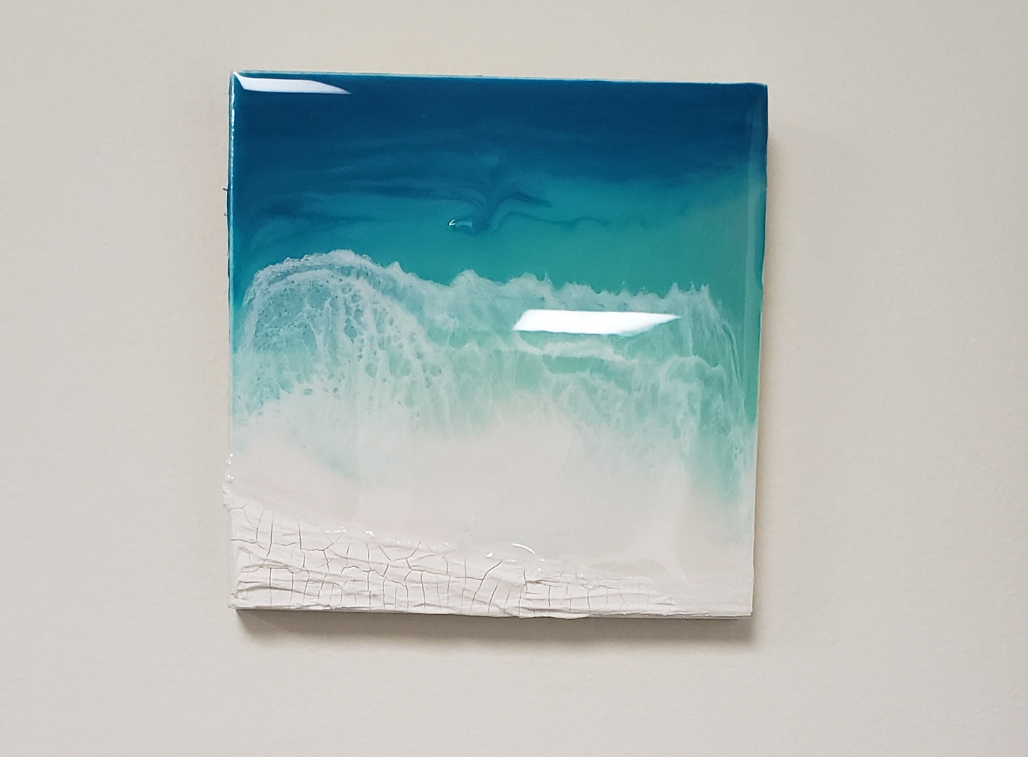 Beach/ocean Resin wall art