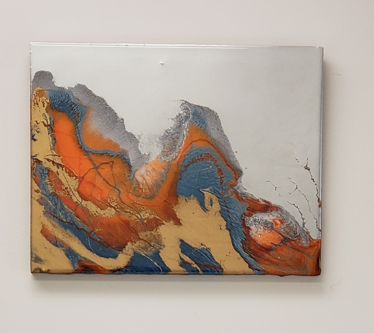 Super nova/ resin painting