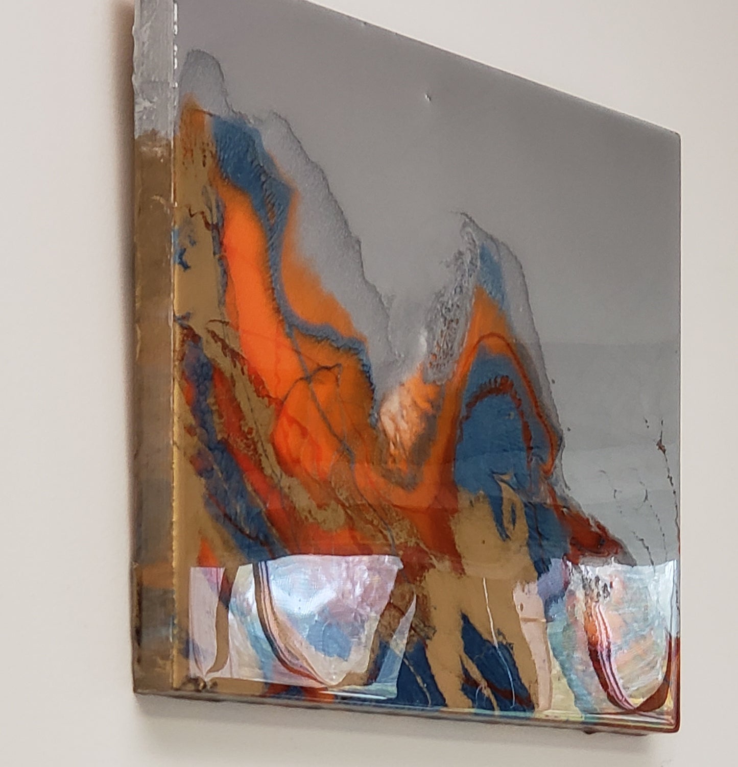 Super nova/ resin painting