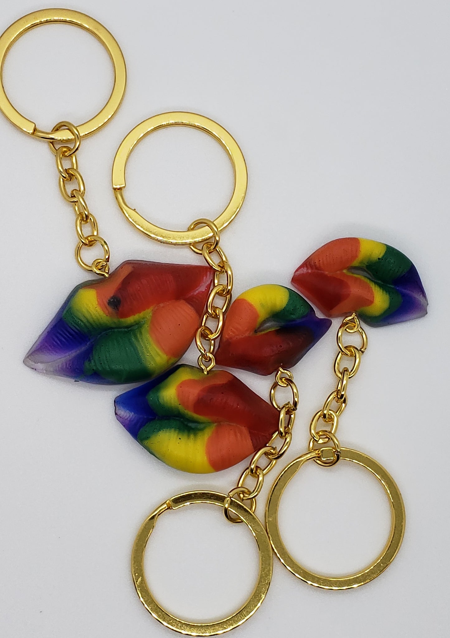 Lips keychains