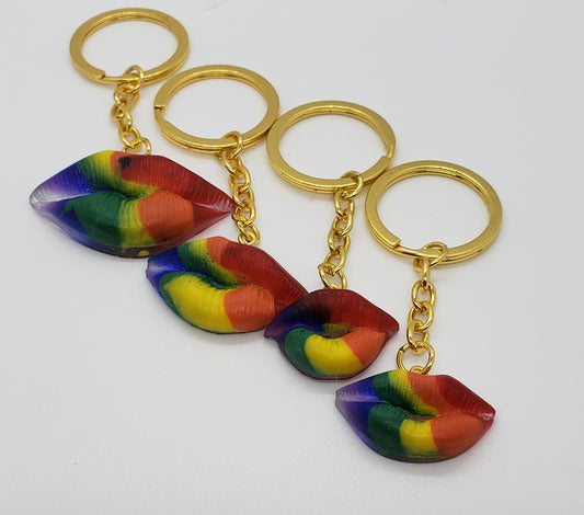 Lips keychains