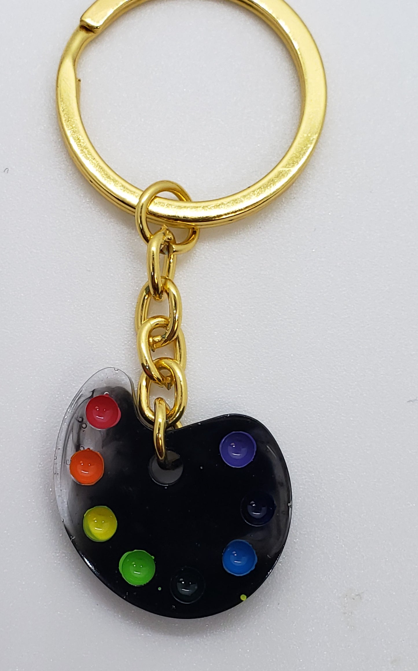 Paint Palette keychains