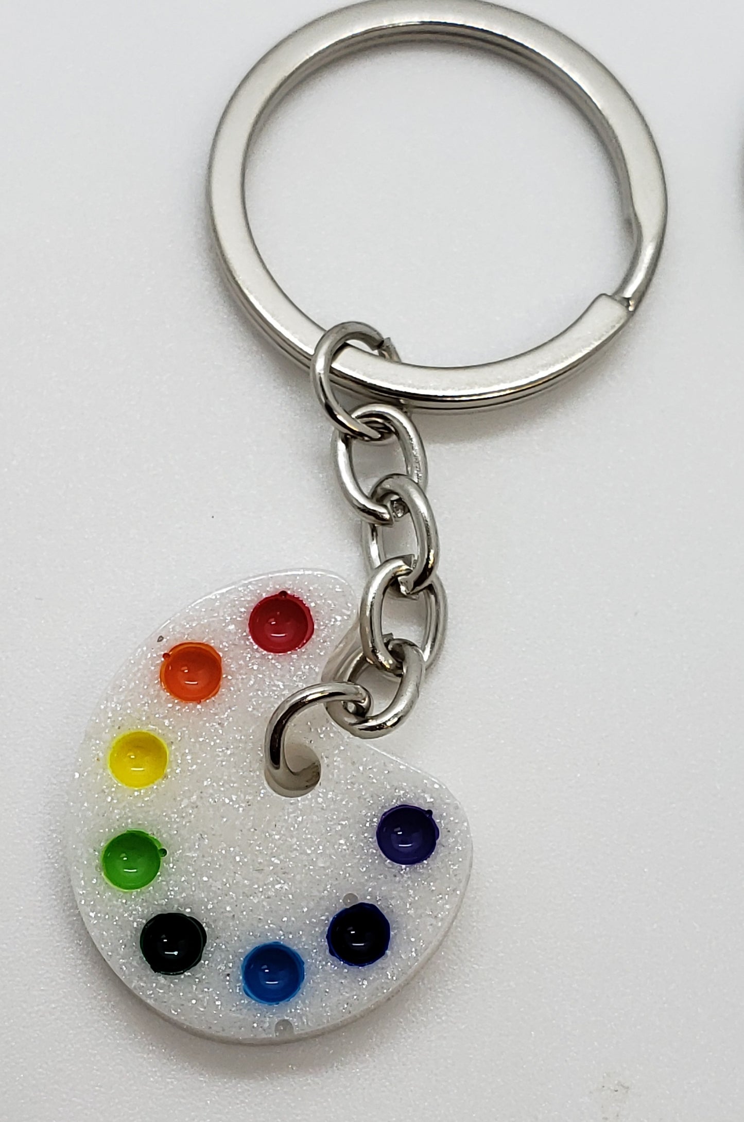Paint Palette keychains