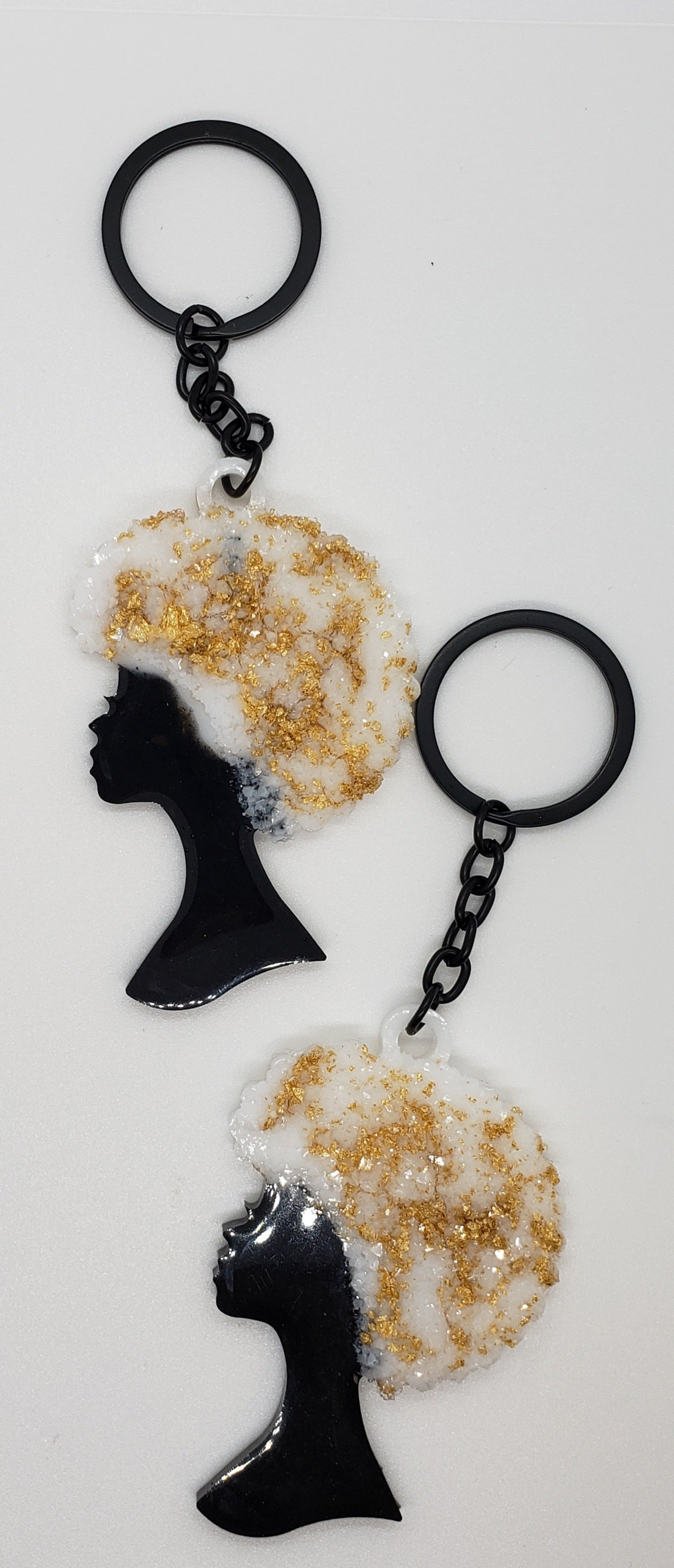 Afro queen keychain/ Africa keychain/Afro king keychain