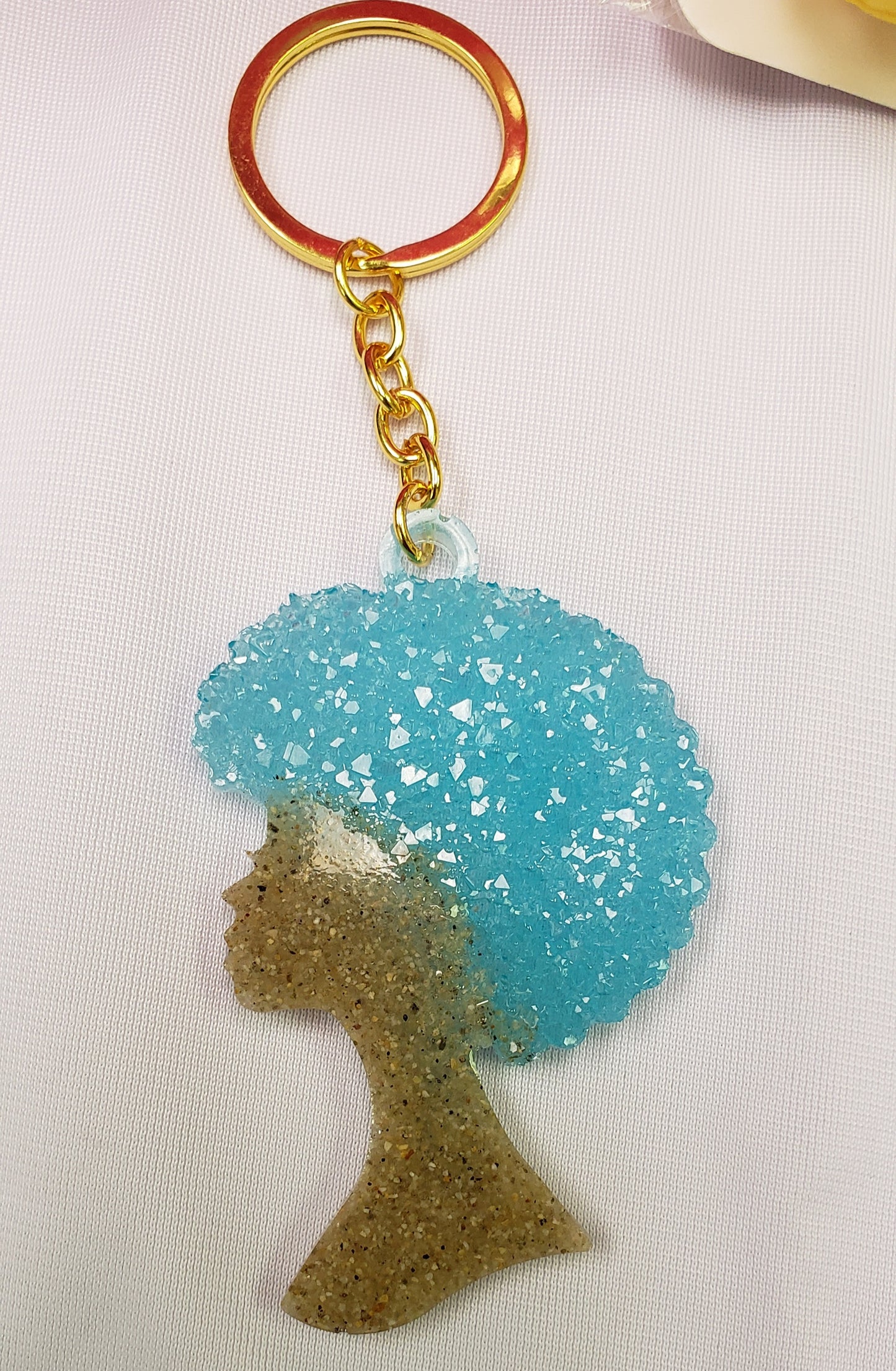 Afro queen keychain/ Africa keychain/Afro king keychain