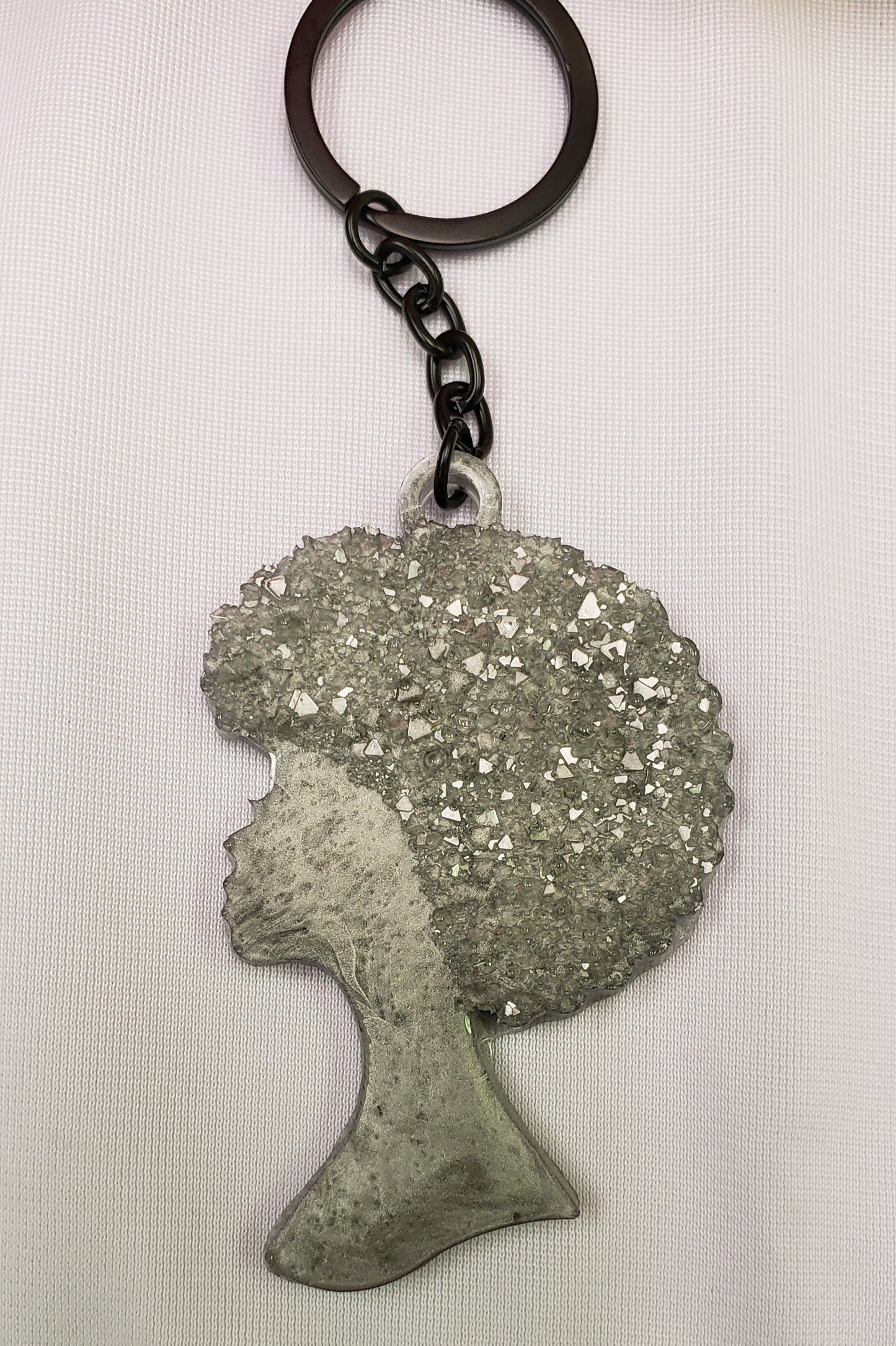 Afro queen keychain/ Africa keychain/Afro king keychain