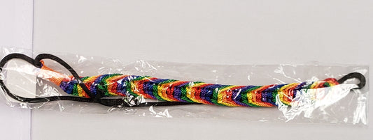 Rainbow rope bracelet