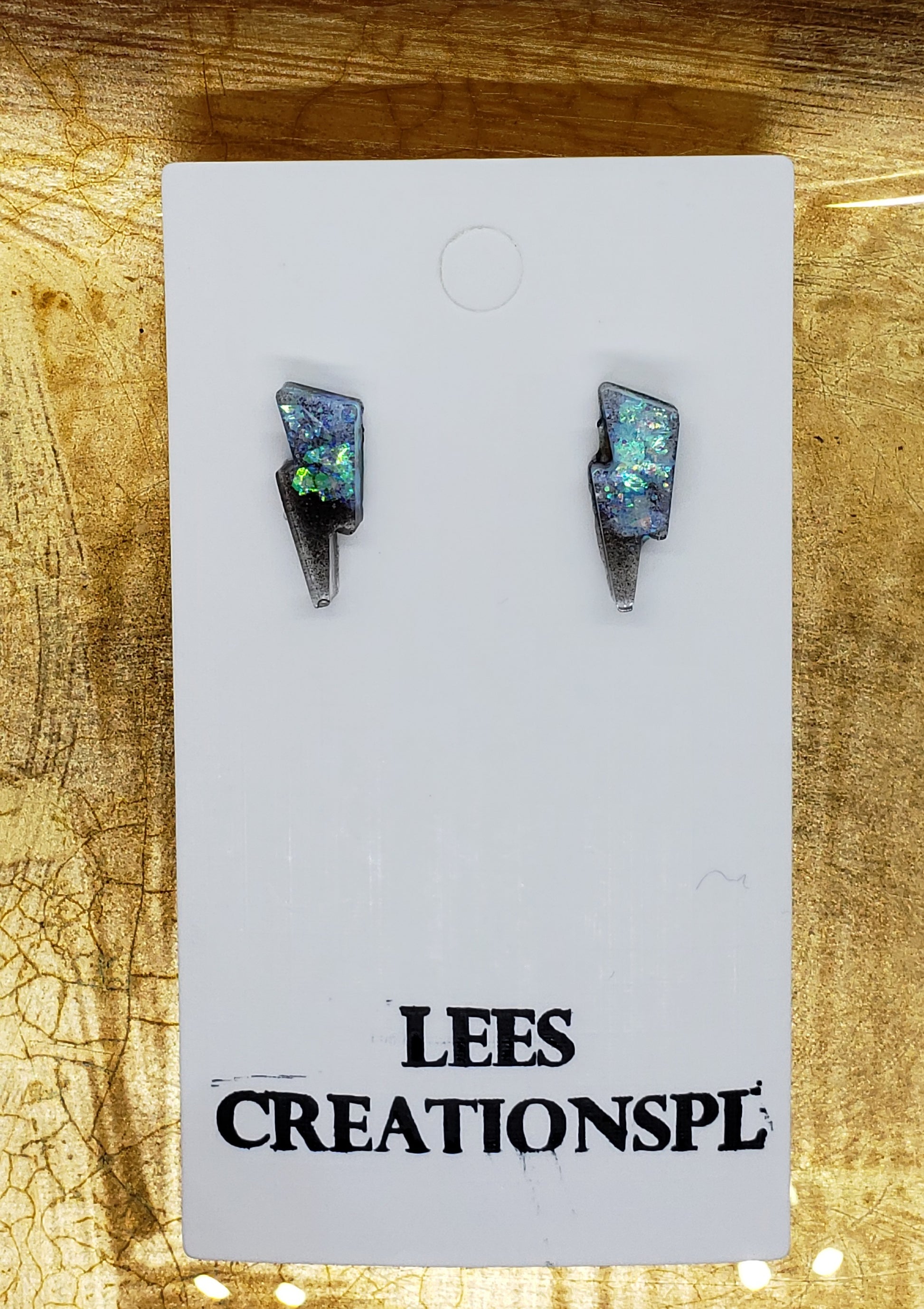 lighting bolt earrings