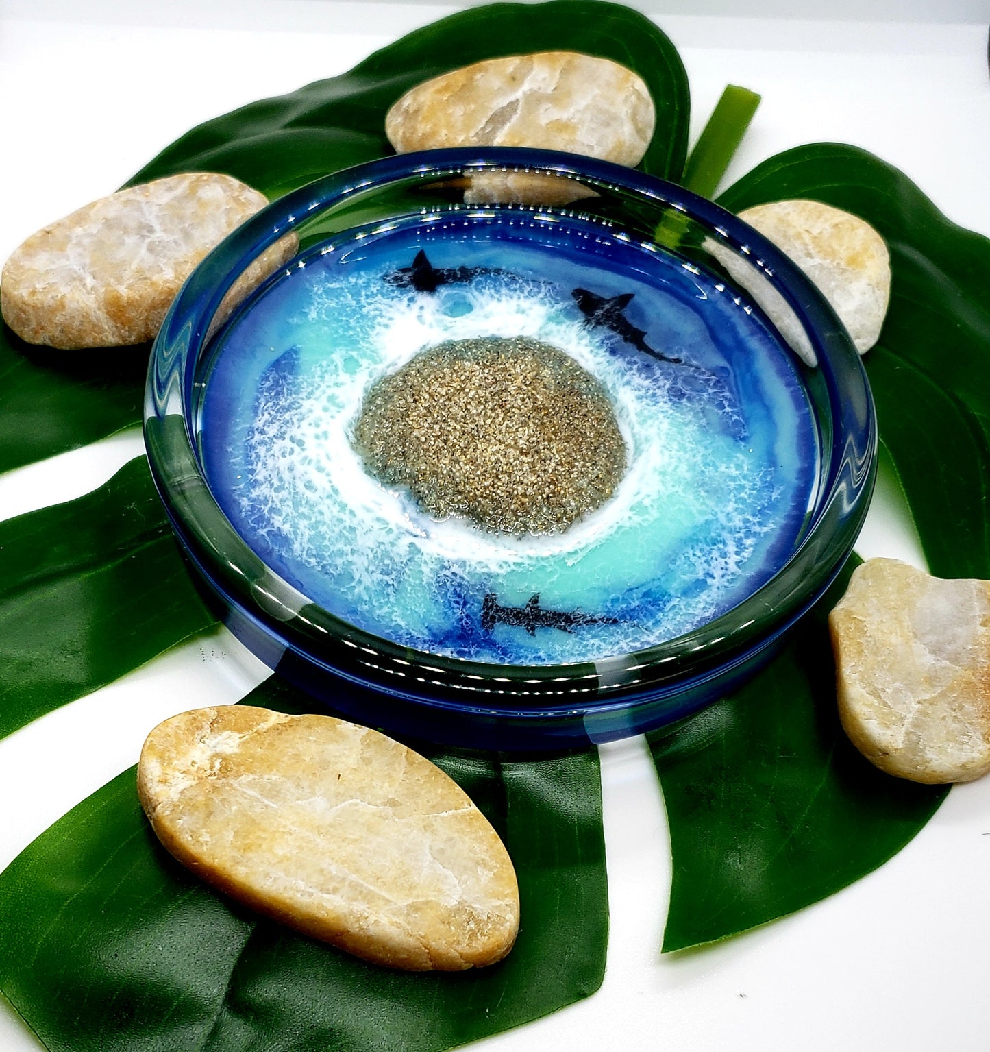 ocean jewelry dish