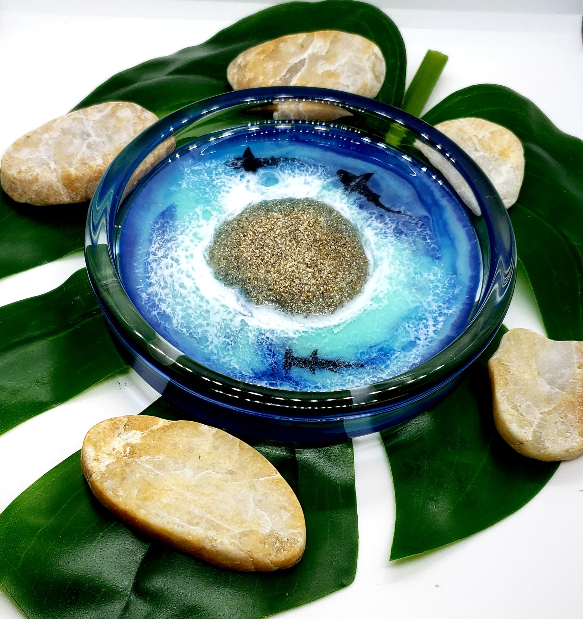 ocean jewelry dish