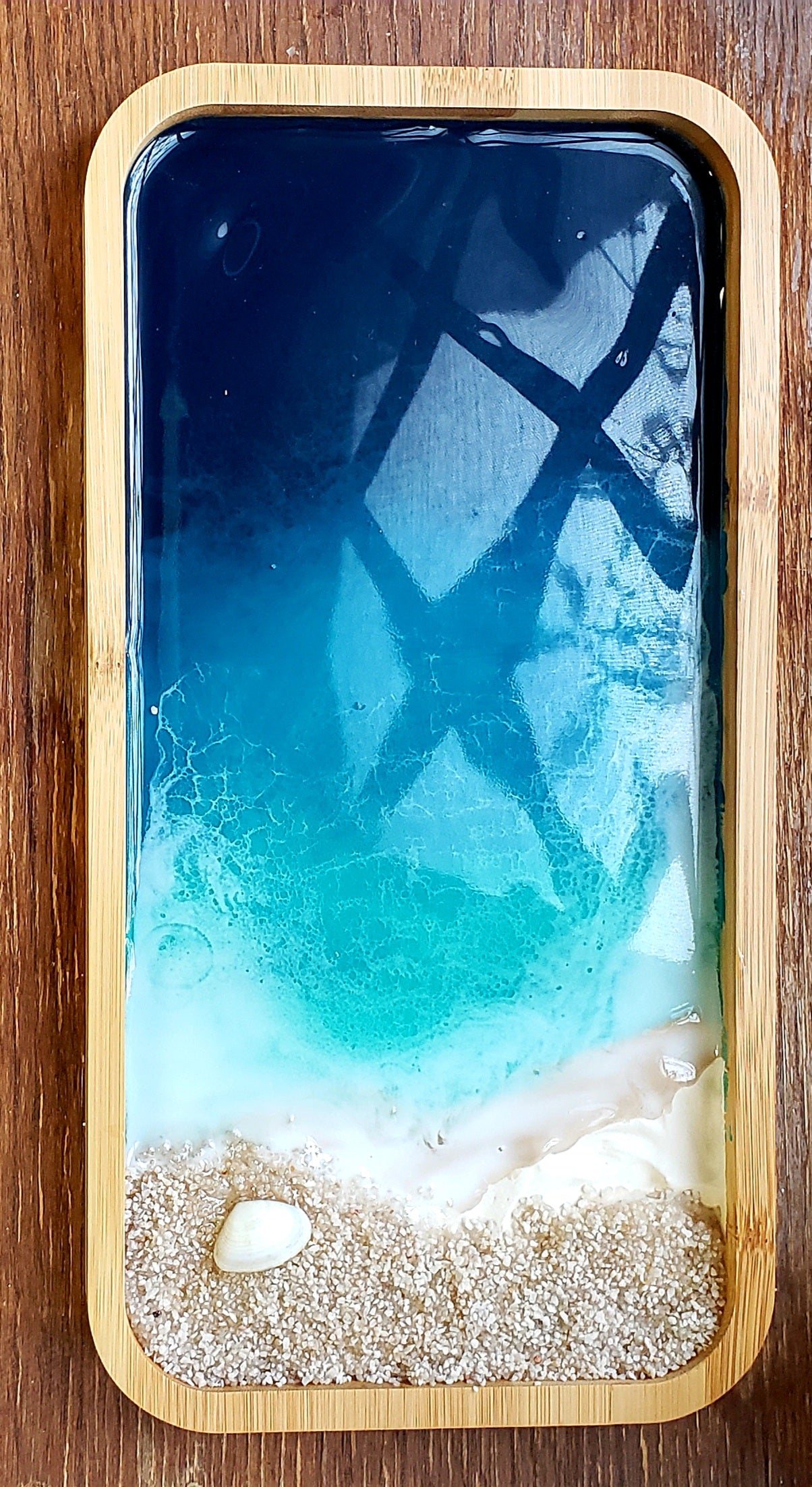 Ocean Coastal trays/ Wooden Tray