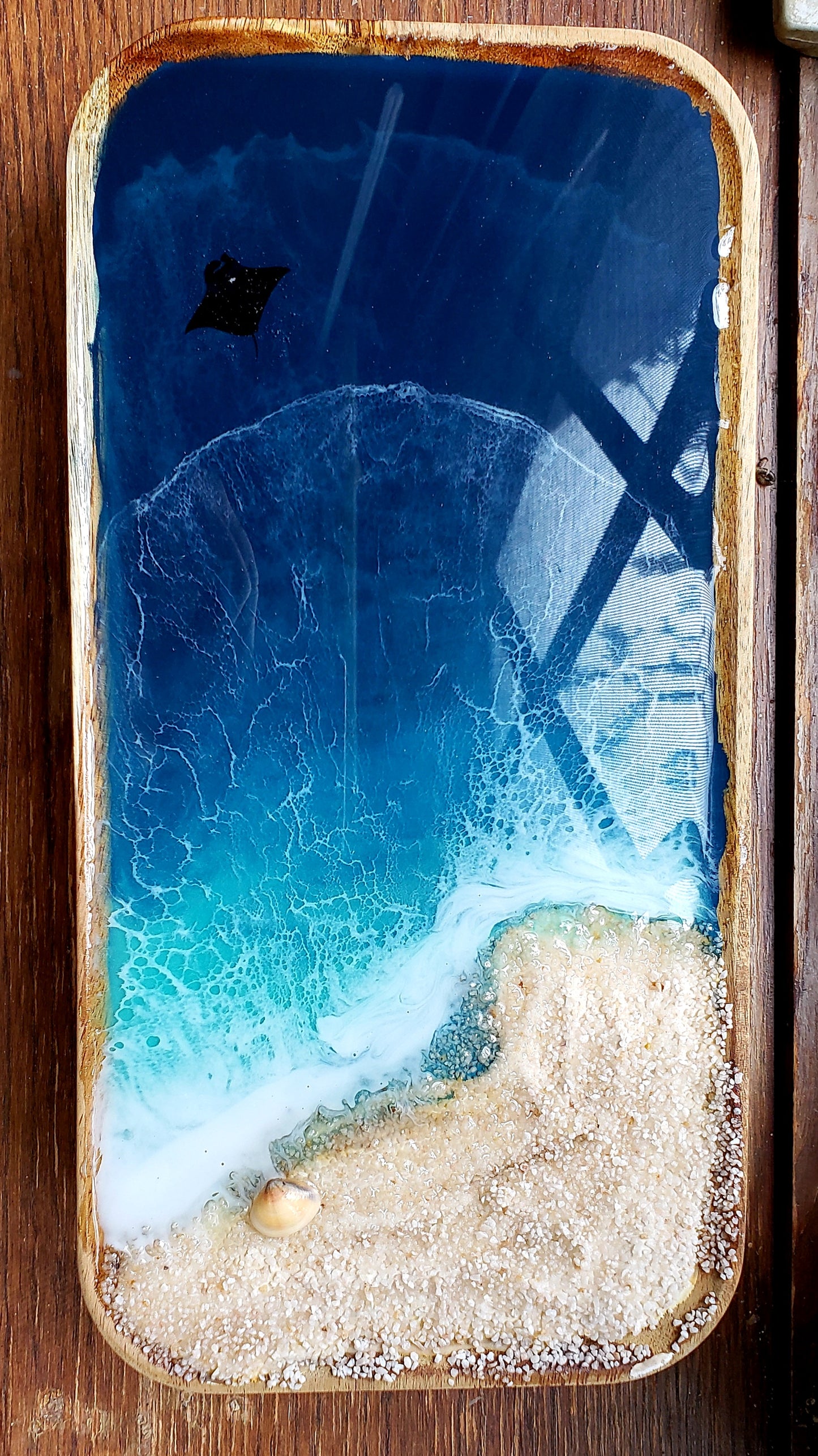 Ocean Coastal trays/ Wooden Tray