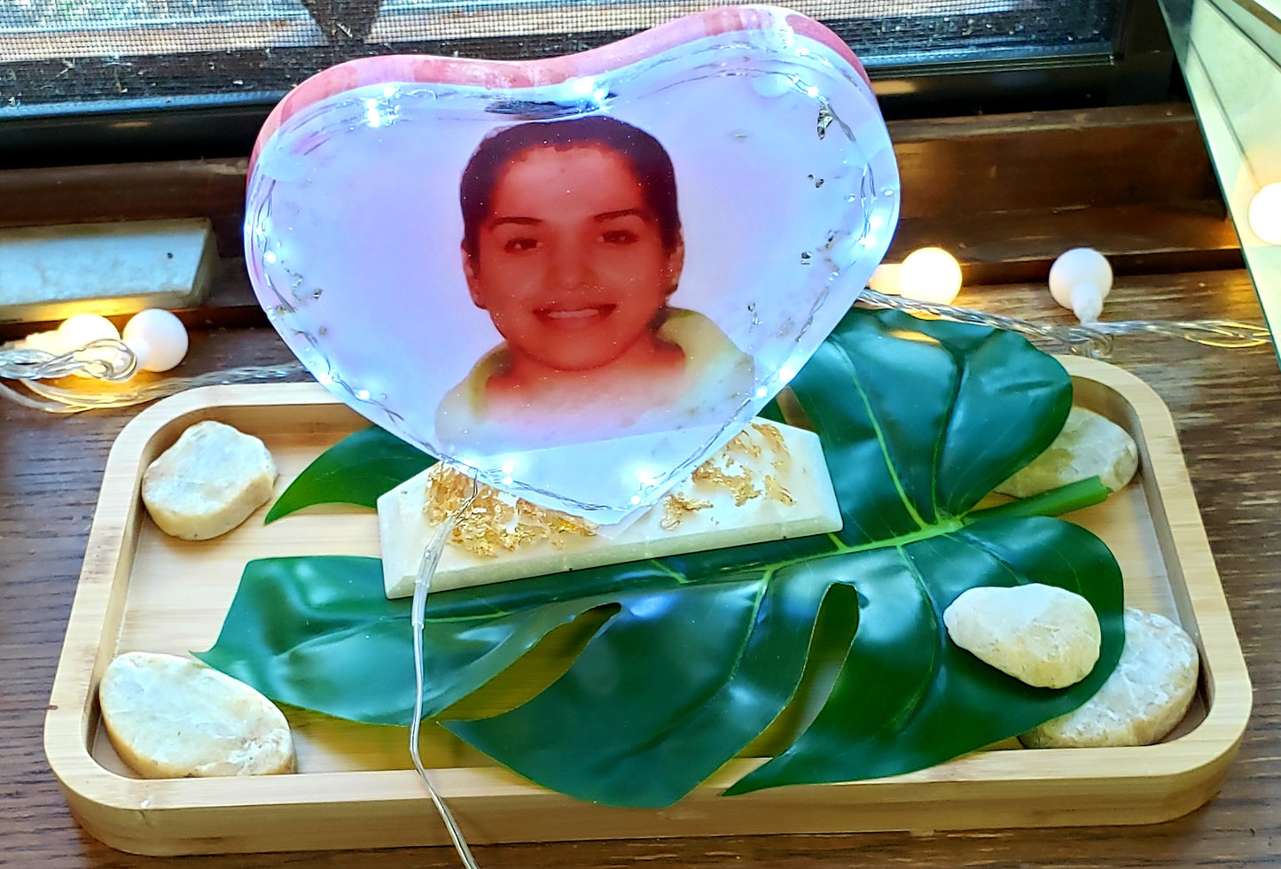 Personalized photo frame/ Memorial photo frame/keepsake/gift