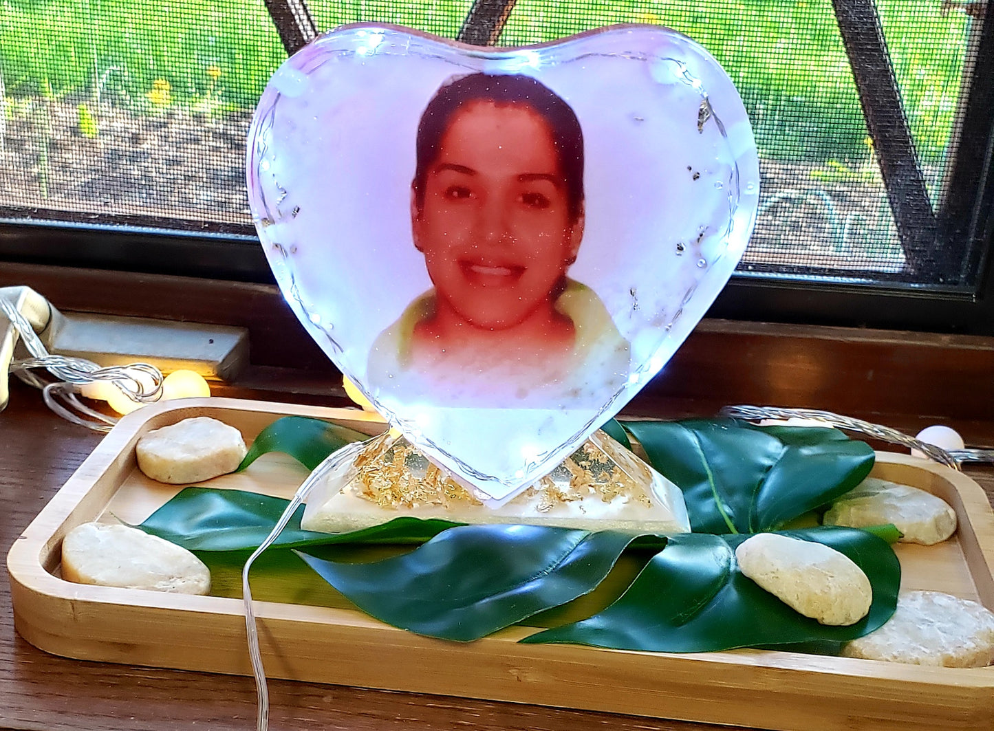 Personalized photo frame/ Memorial photo frame/keepsake/gift