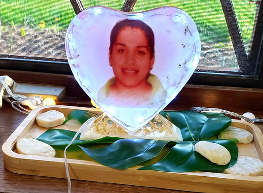 Personalized photo frame/ Memorial photo frame/keepsake/gift