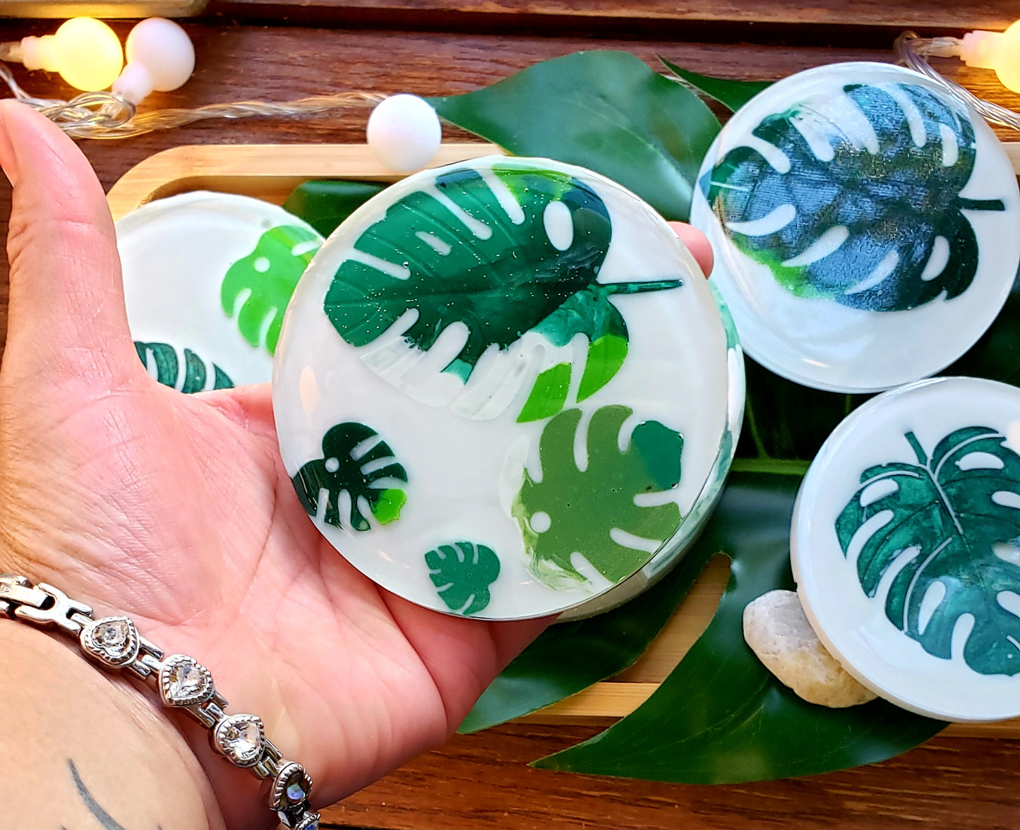 Monstera Coasters