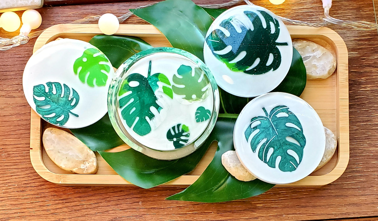 Monstera Coasters