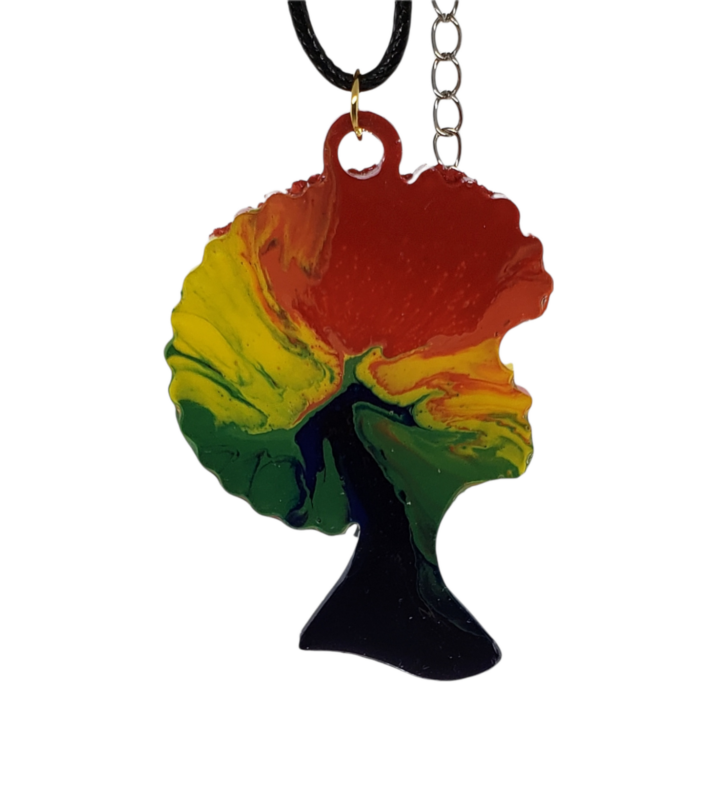 Africa necklace/ Afro queen necklace