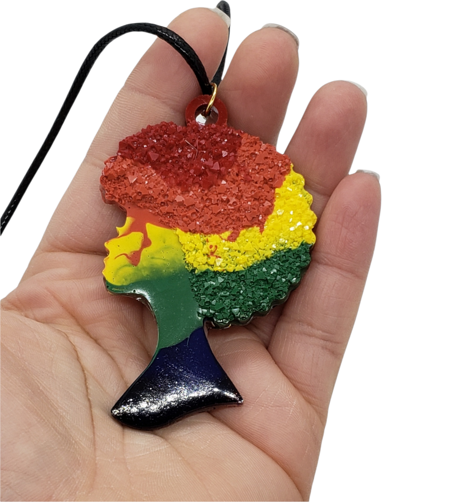 Africa necklace/ Afro queen necklace