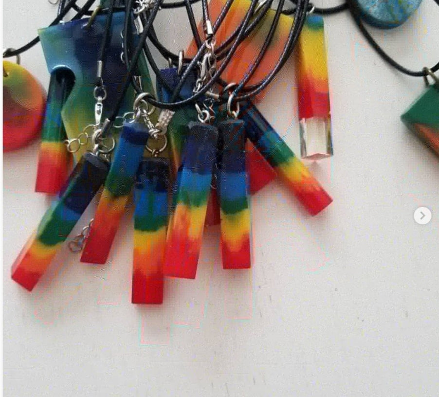 Pride pendant necklace