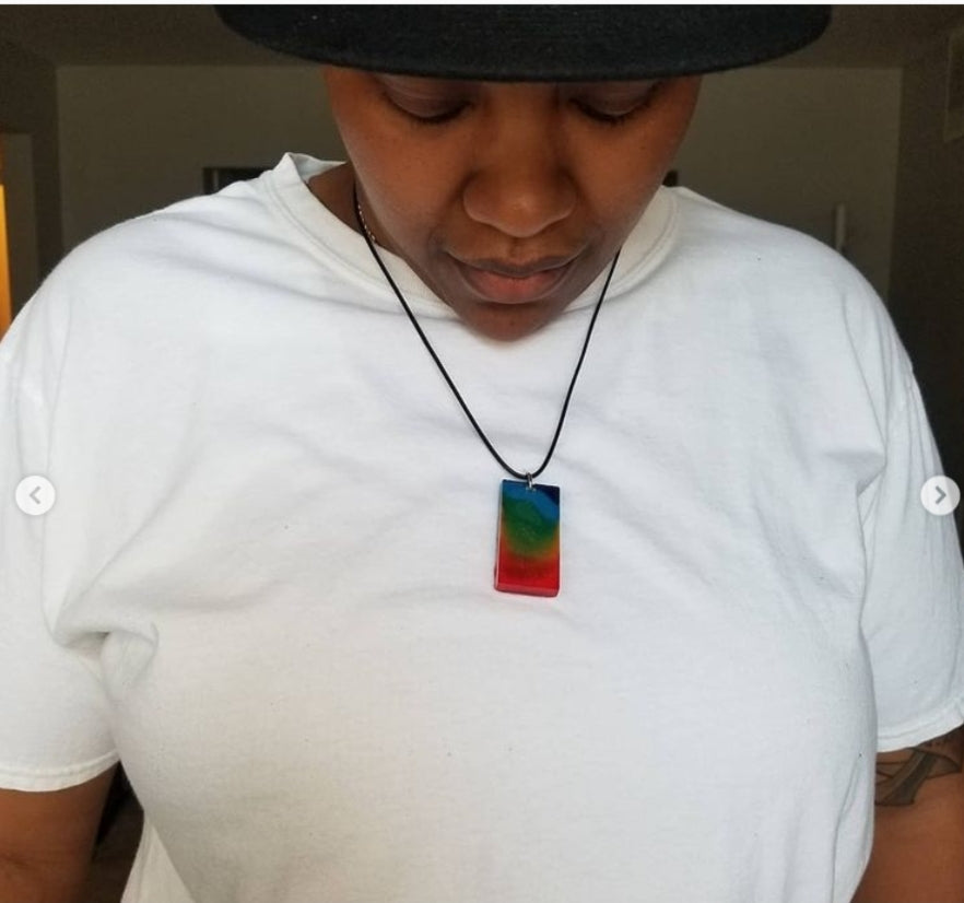 Pride pendant necklace