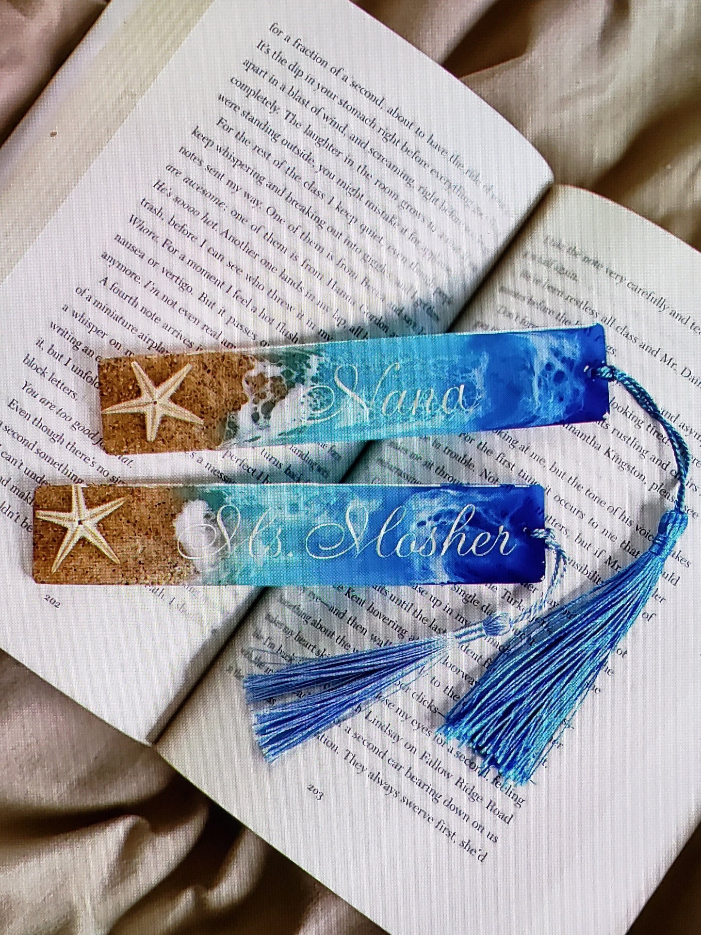 Beach Bookmarks