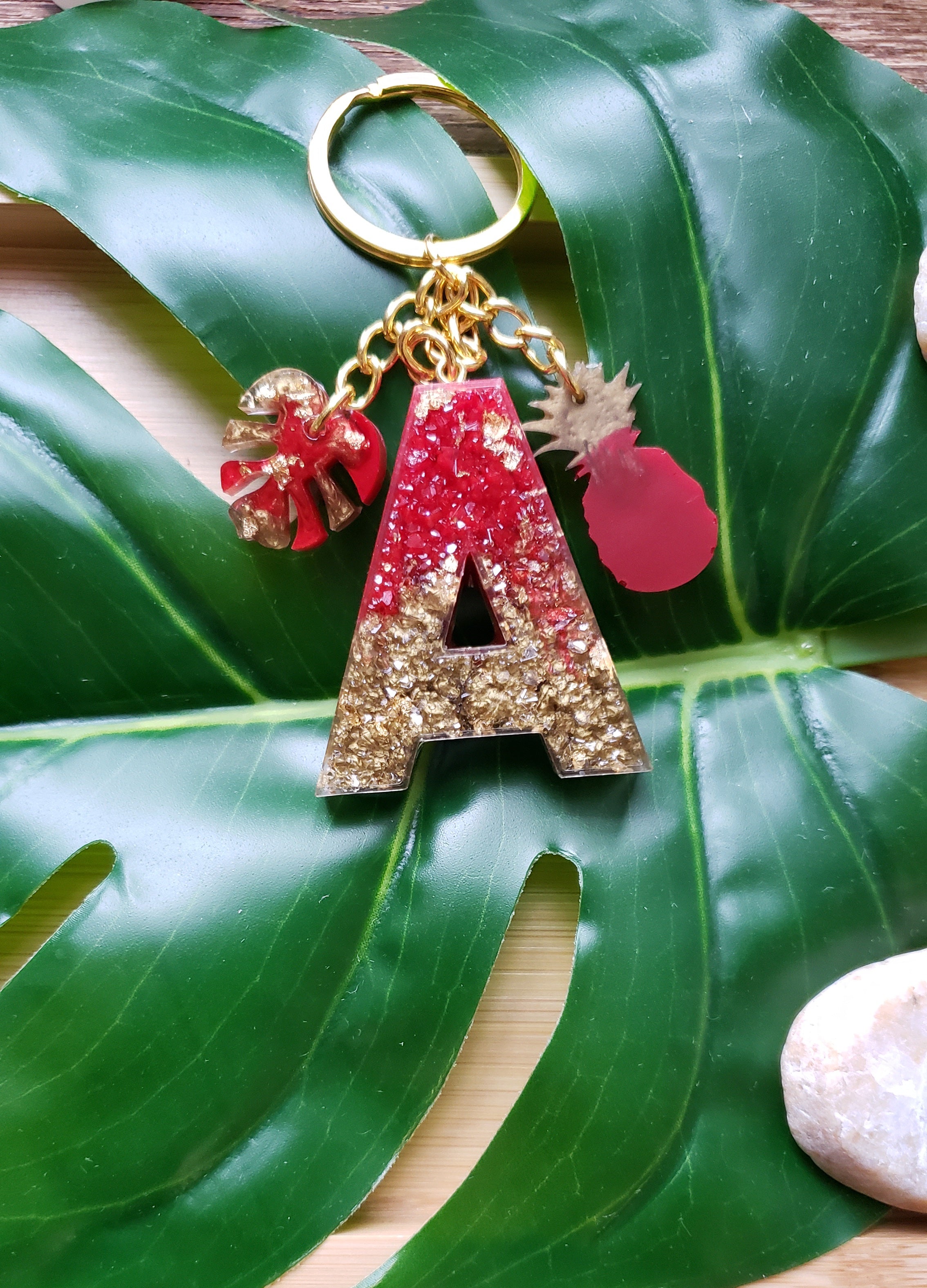 A hot sale letter keychain