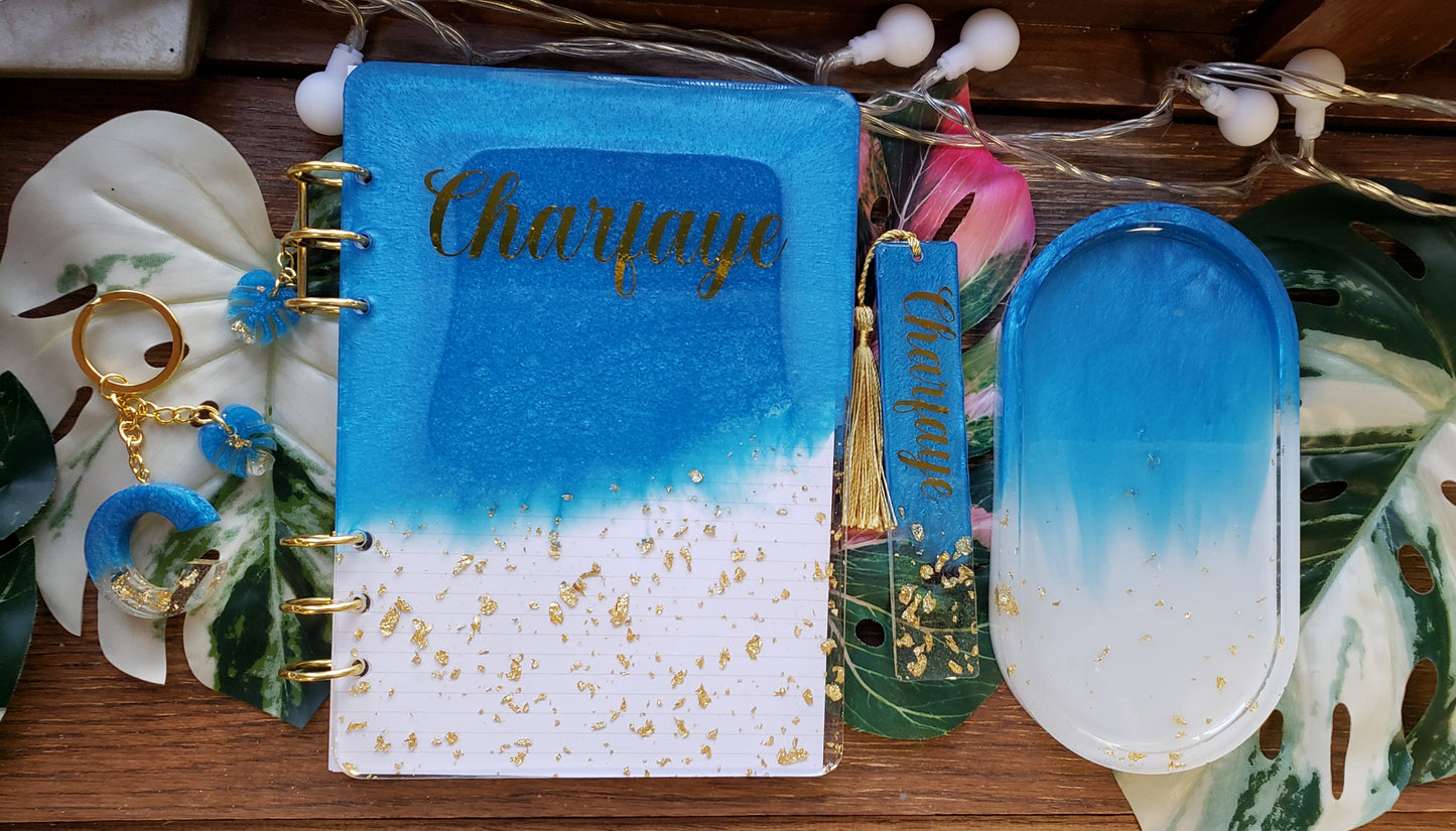 Personalized resin Gift Set / bridesmaids gift sets/ Gift sets