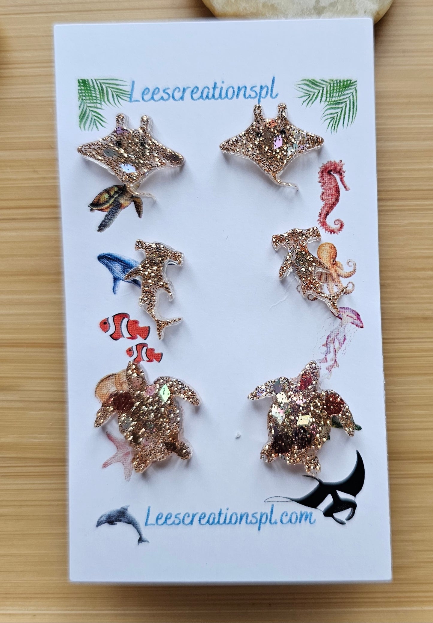 Beach  Themed Earrings