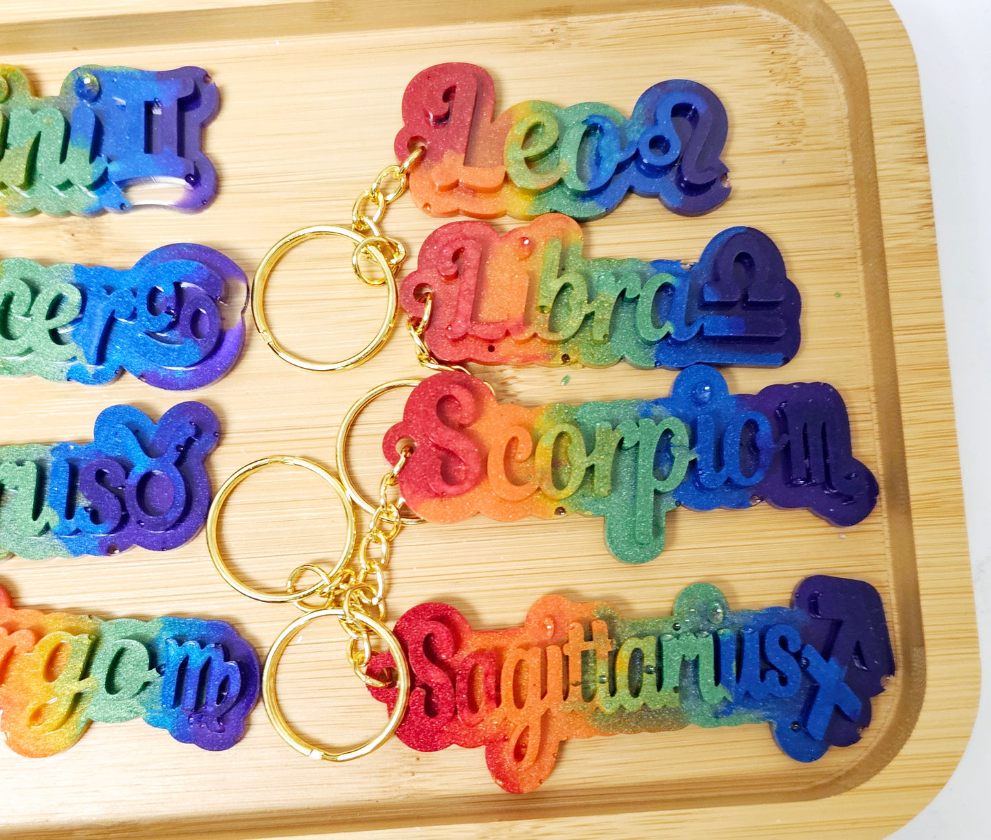 Zodiac Sign Keychains