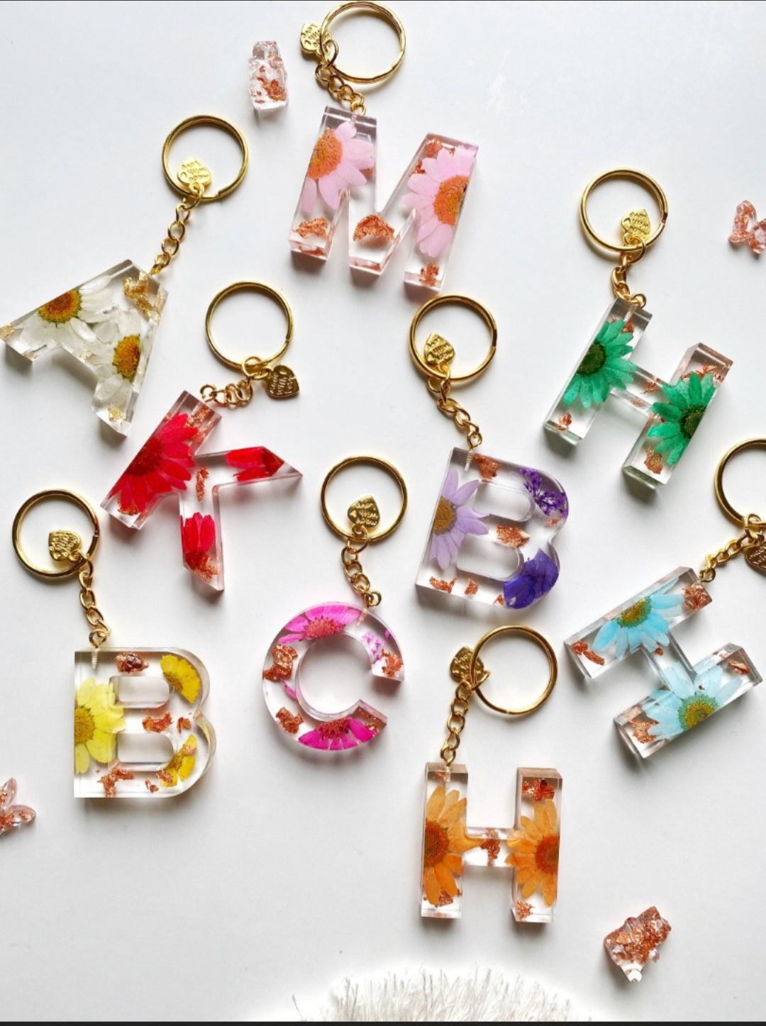 letter keychain