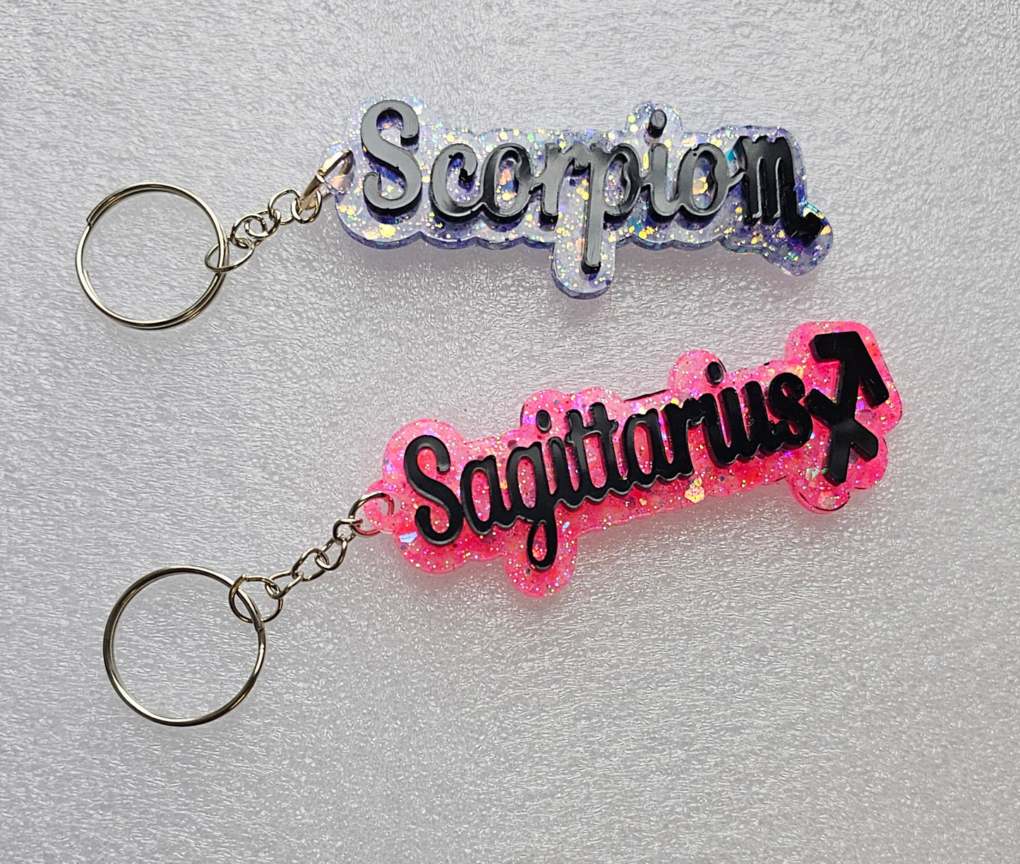 Zodiac Sign Keychains