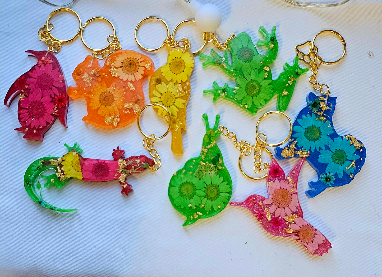 Animal Floral keychains