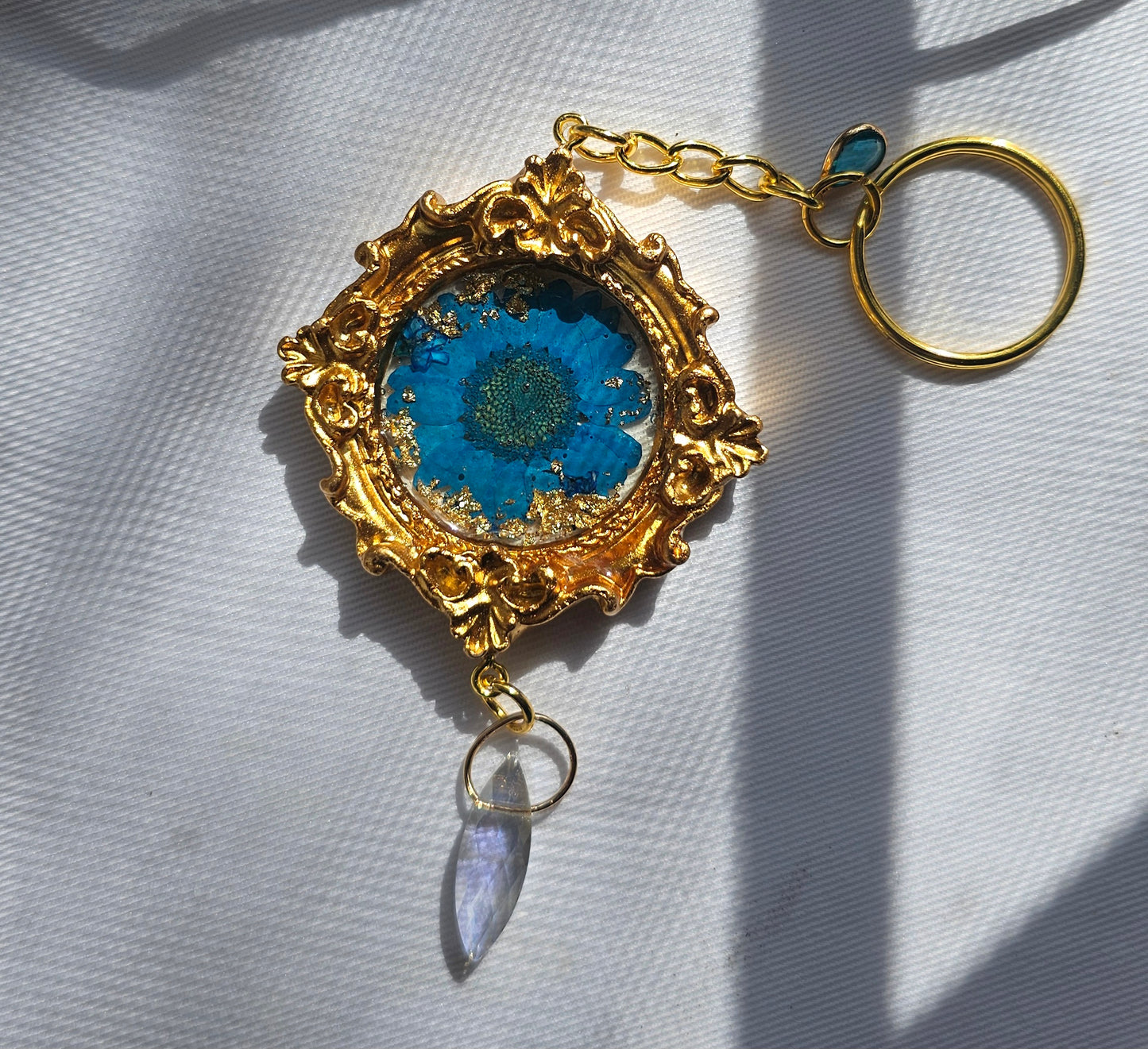 Mini Vintage frame suncatcher/keychain
