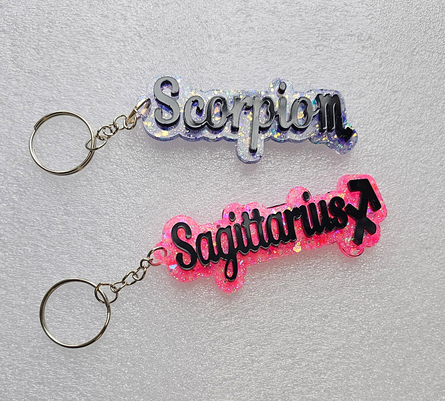 Zodiac Sign Keychains